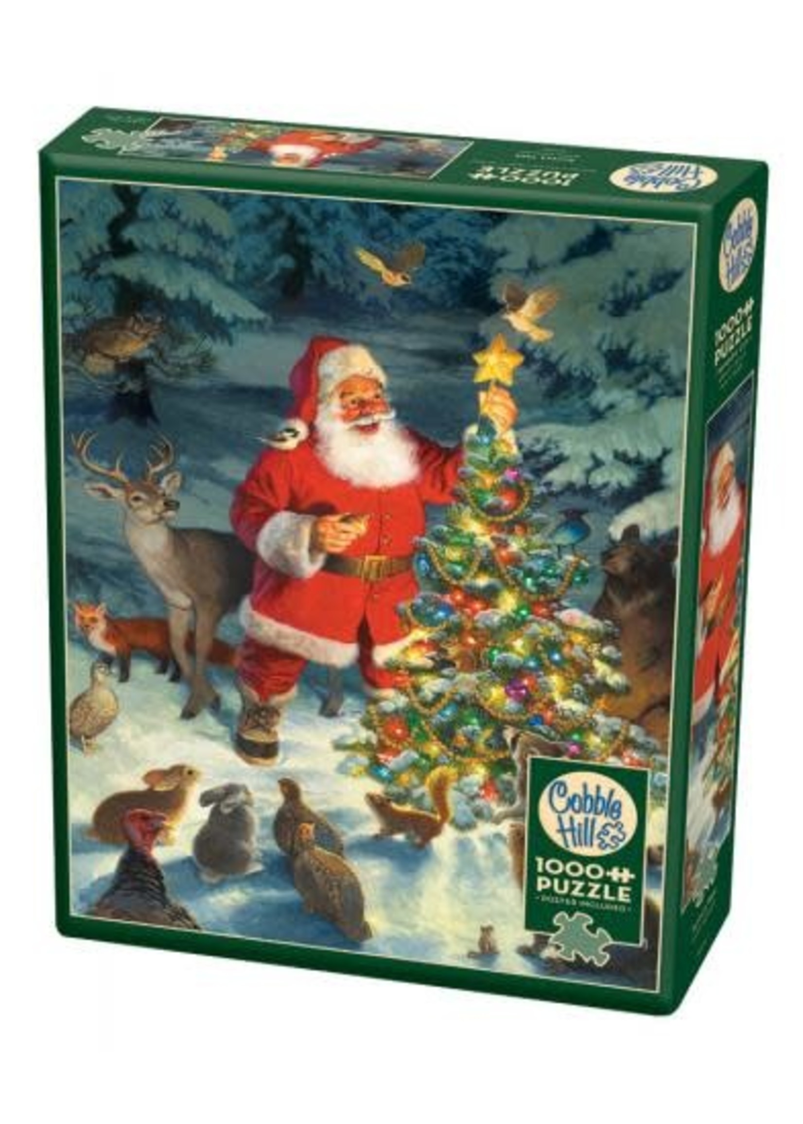 Cobble Hill Santa's Tree Puzzle 1000 Pieces