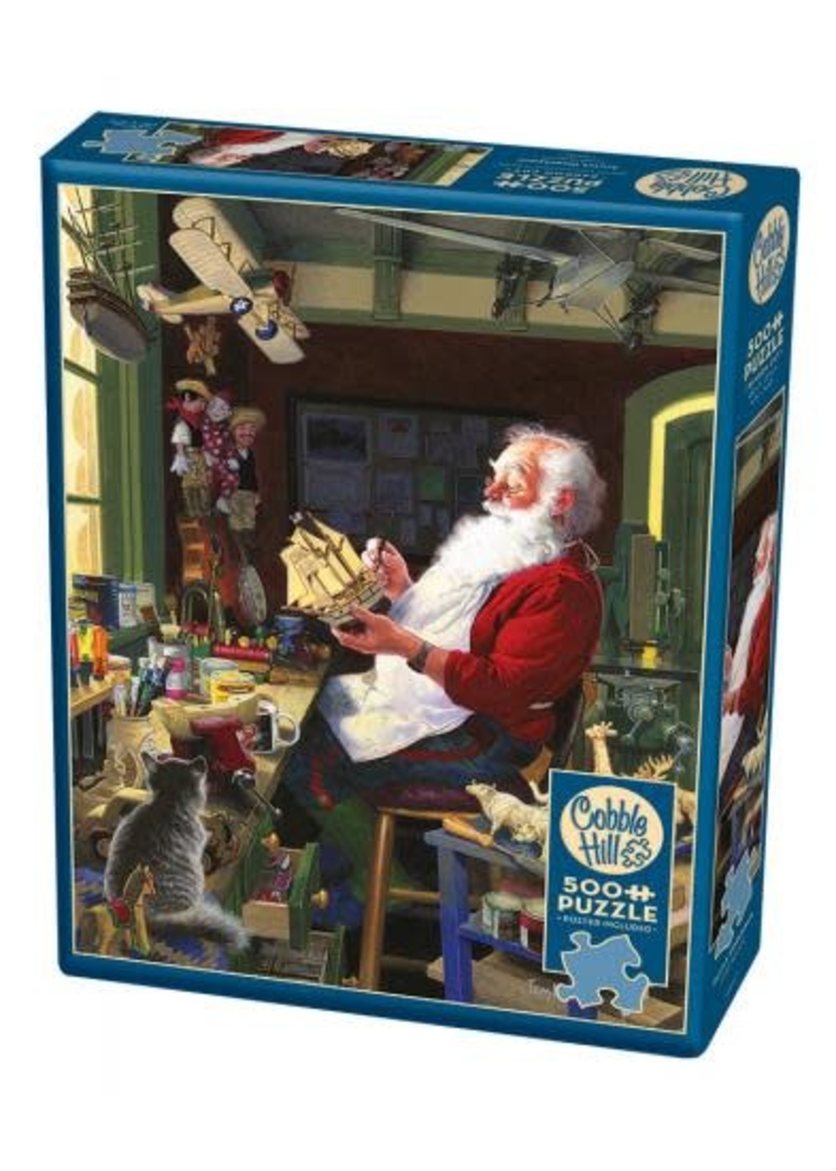 Cobble Hill Santa's Workbench Puzzle 500 Pieces