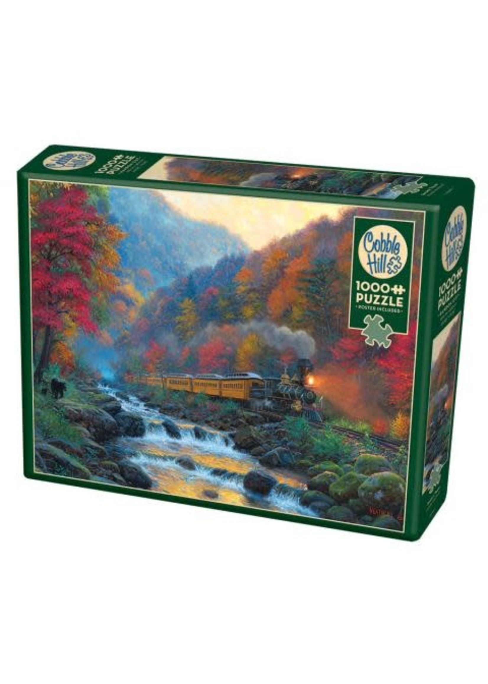 Cobble Hill Smoky Train Puzzle 1000 Pieces