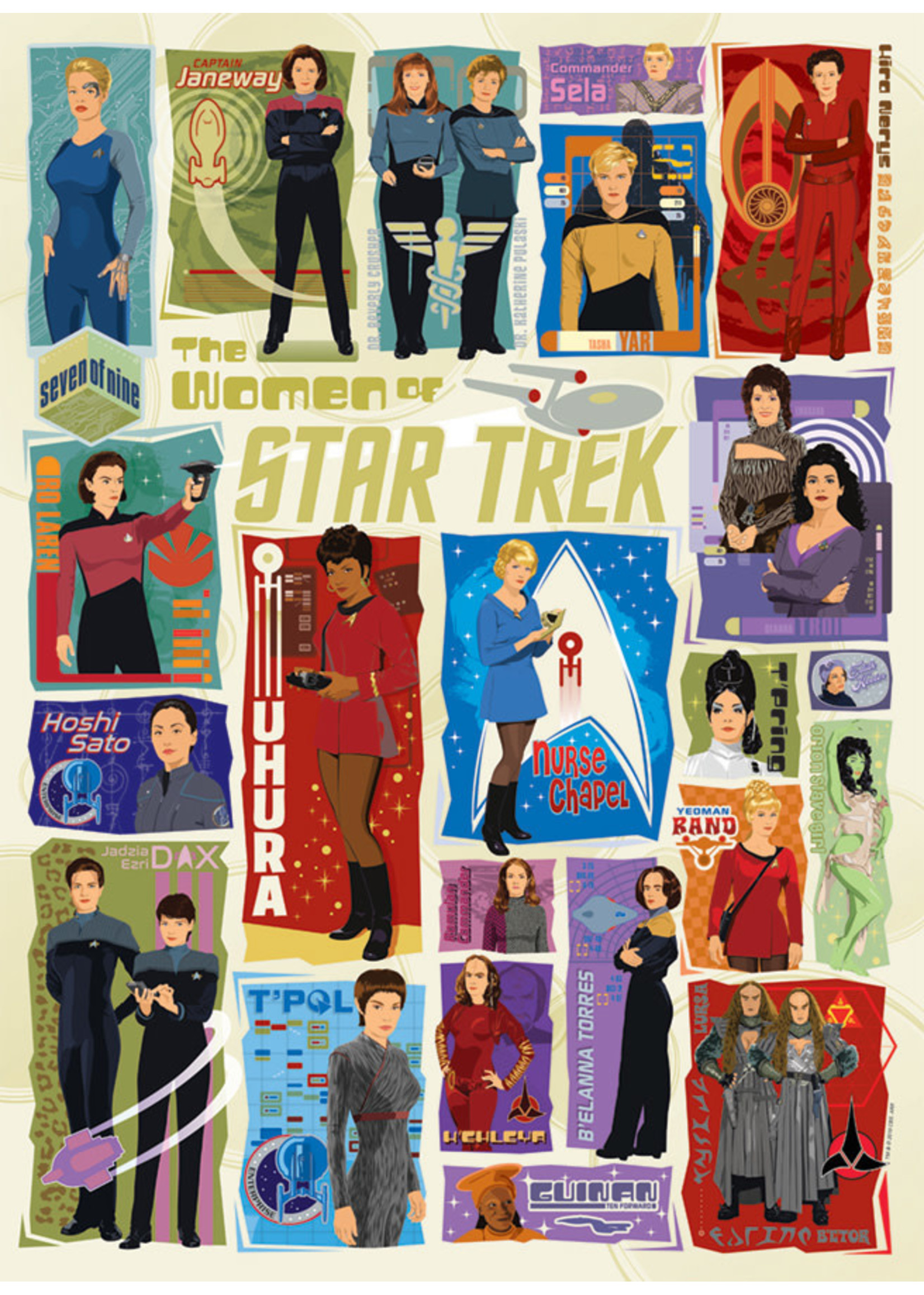 Cobble Hill *D The Women of Star Trek Puzzle 1000 Pieces