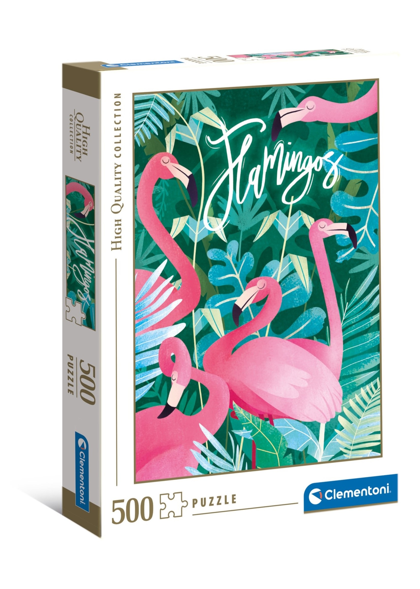 Clementoni Fantastic Animals Flamingos 500