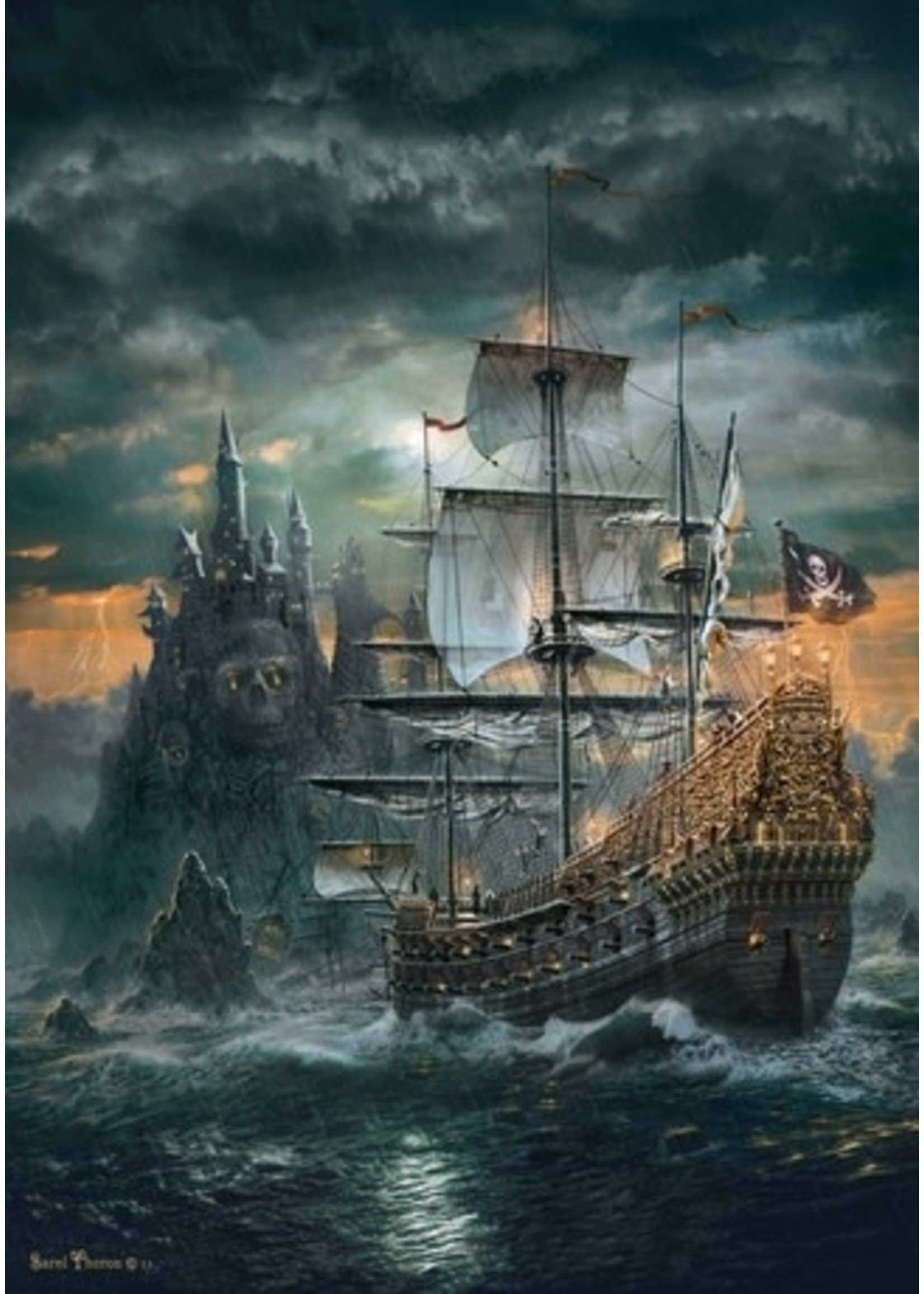 Clementoni The Pirate Ship 1500