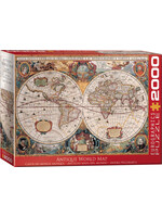 Eurographics Antique Map of the World 2000pc