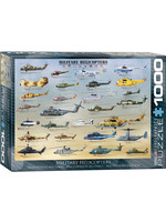 Military Helicopters  Puzzle 1000pc
