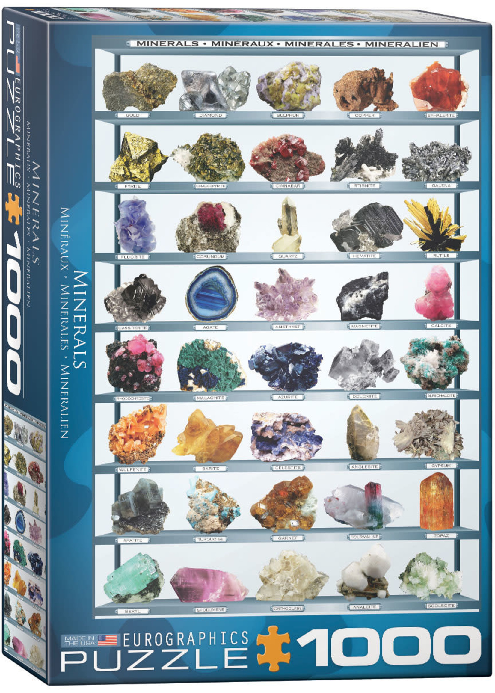 Minerals  Puzzle 1000pc