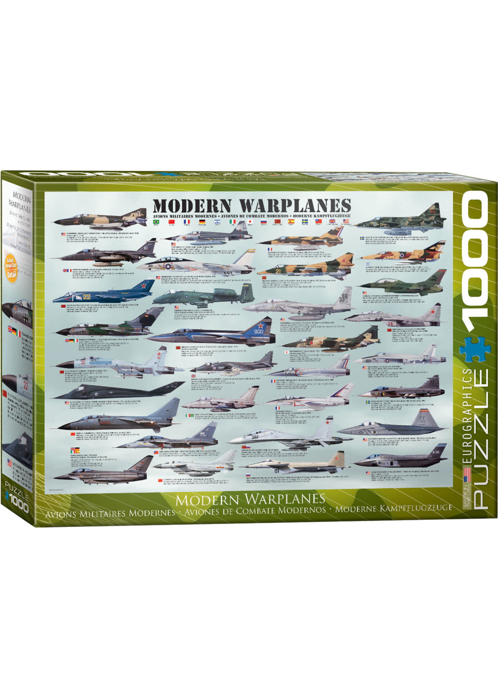 Modern Warplanes  Puzzle 1000pc
