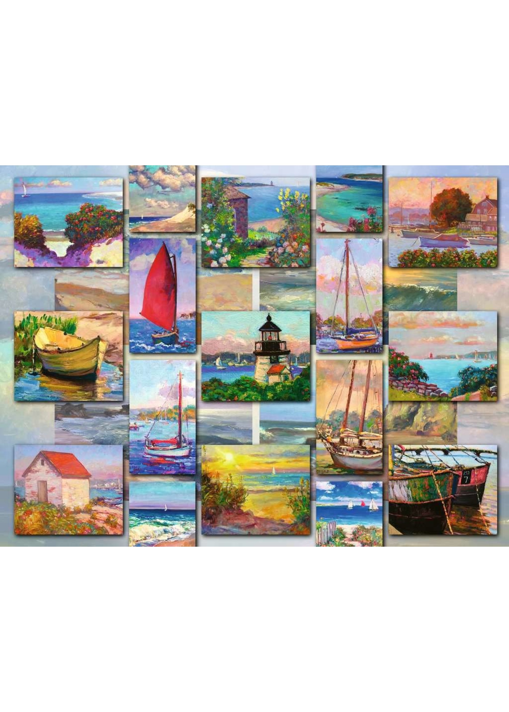 Ravensburger Coastal Collage 1500pc