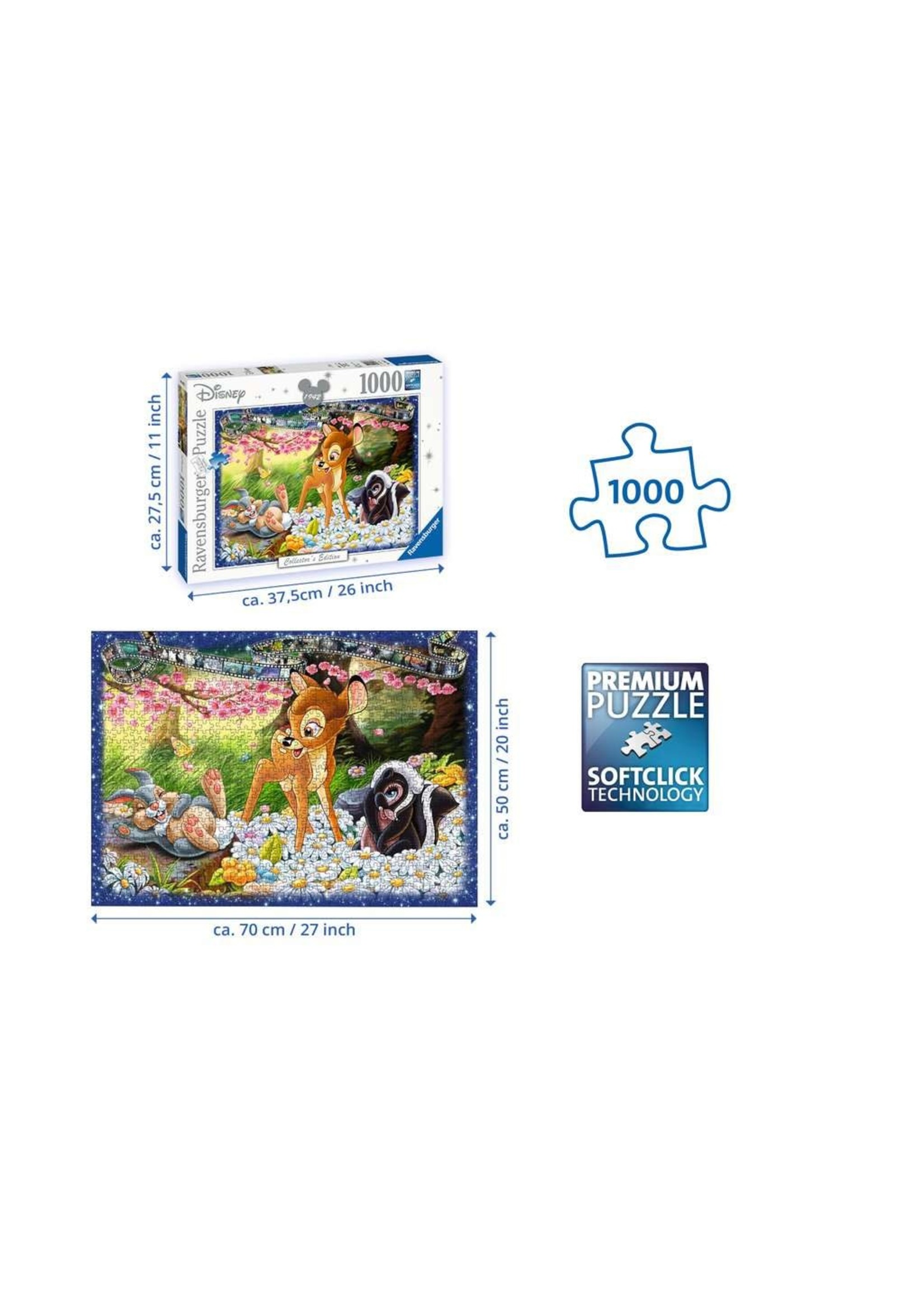 Ravensburger Disney Bambi 1000pc