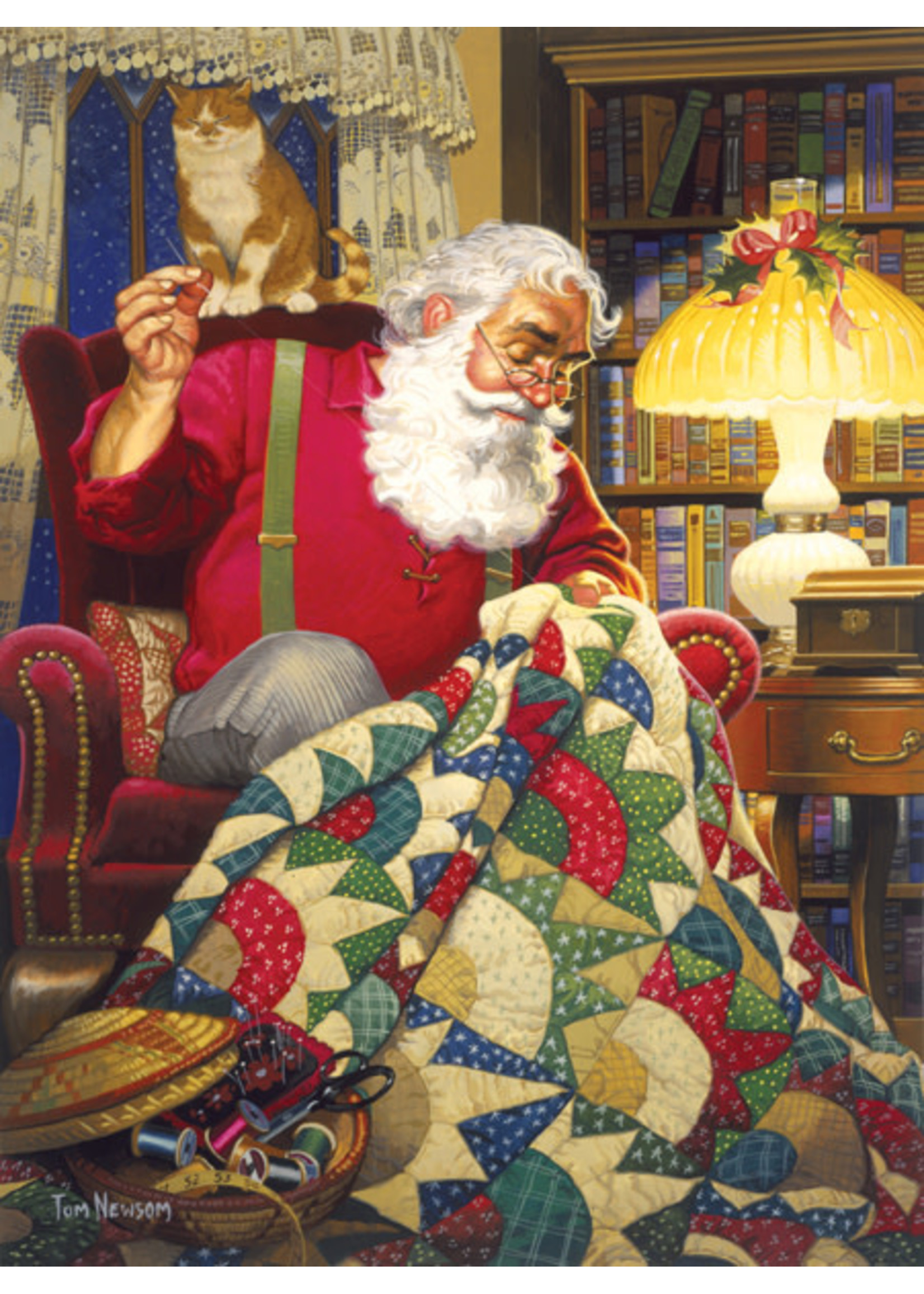 Quilting Santa 1000pc