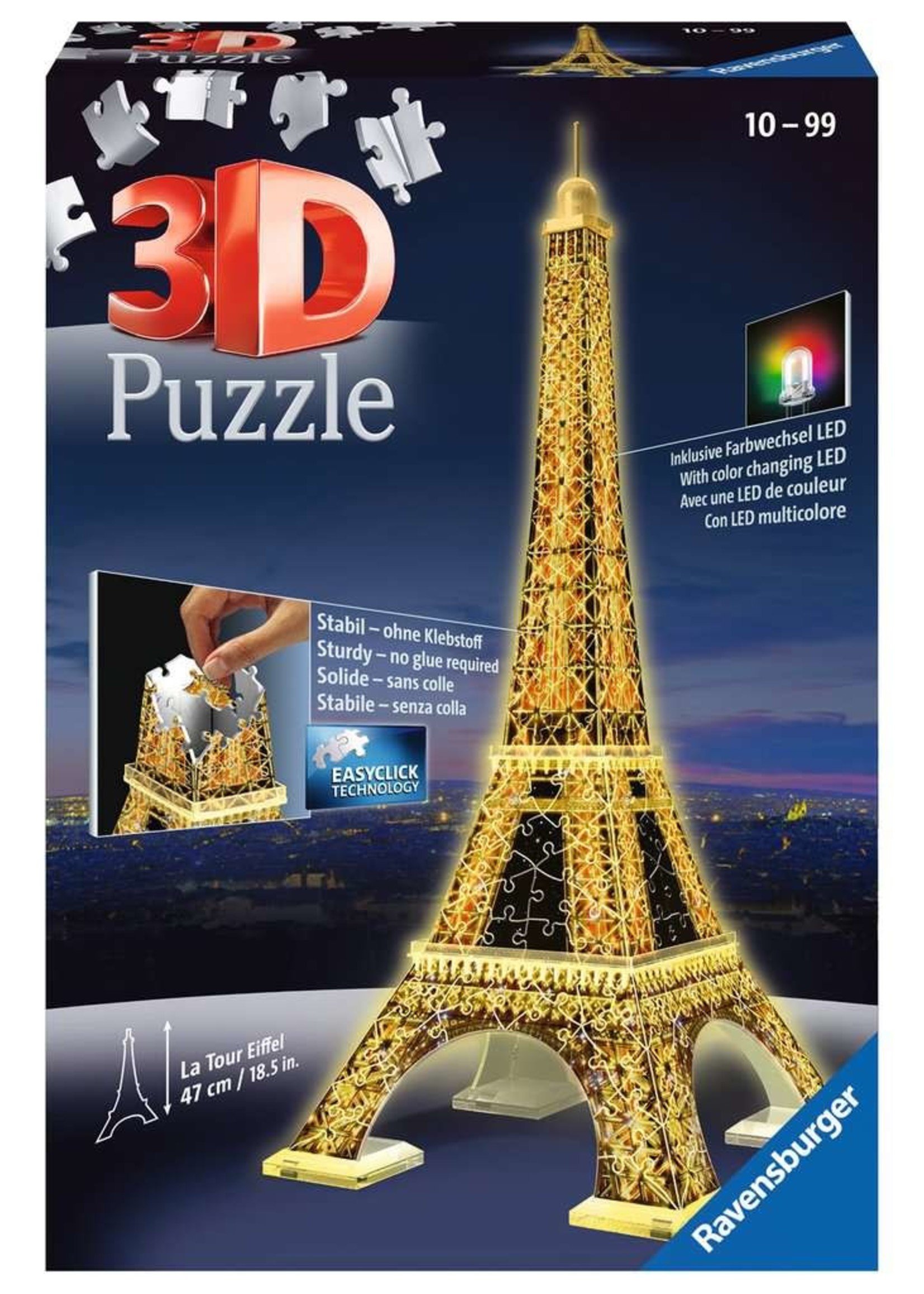 Ravensburger Eiffel Tower Night Edition 3D