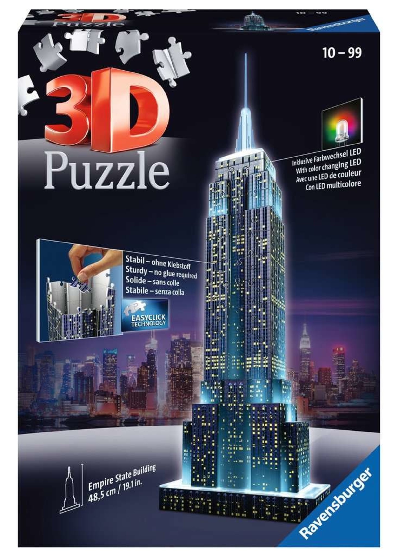 Ravensburger Empire State Building Night 3D