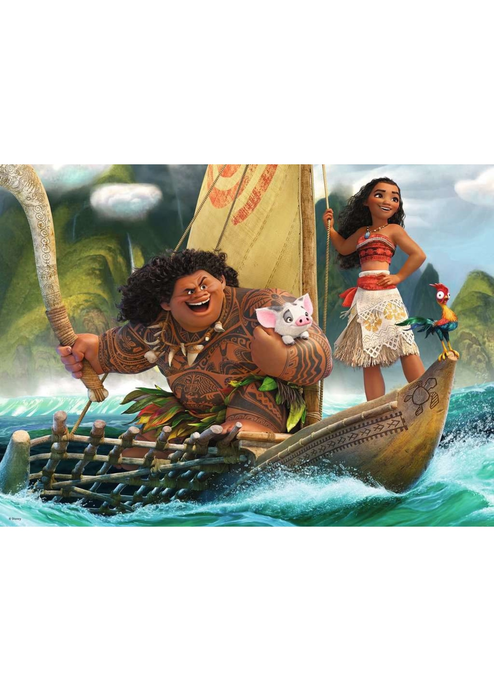 Moana and Maui 100