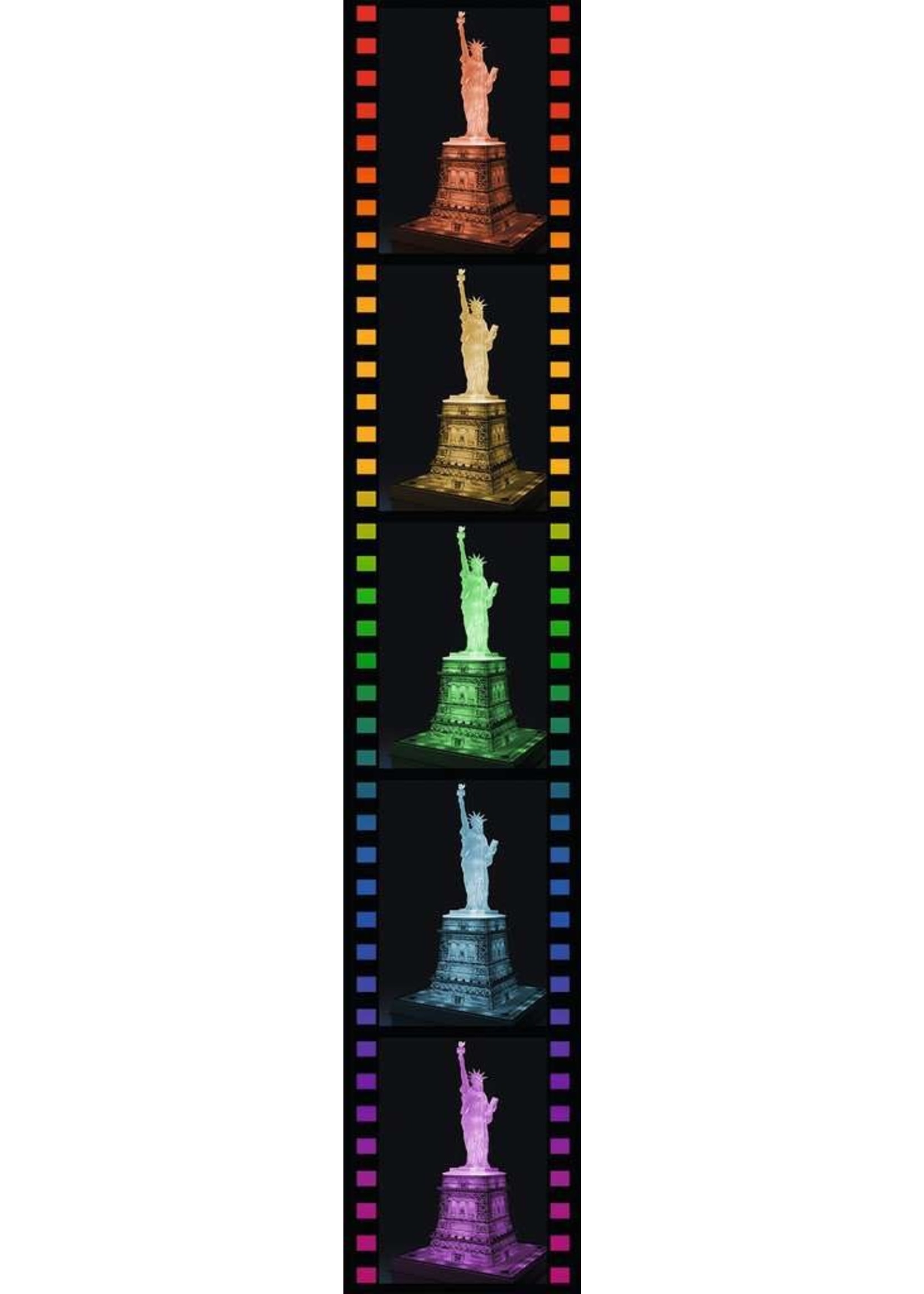 Ravensburger Statue Of Liberty-Night Ed 3D