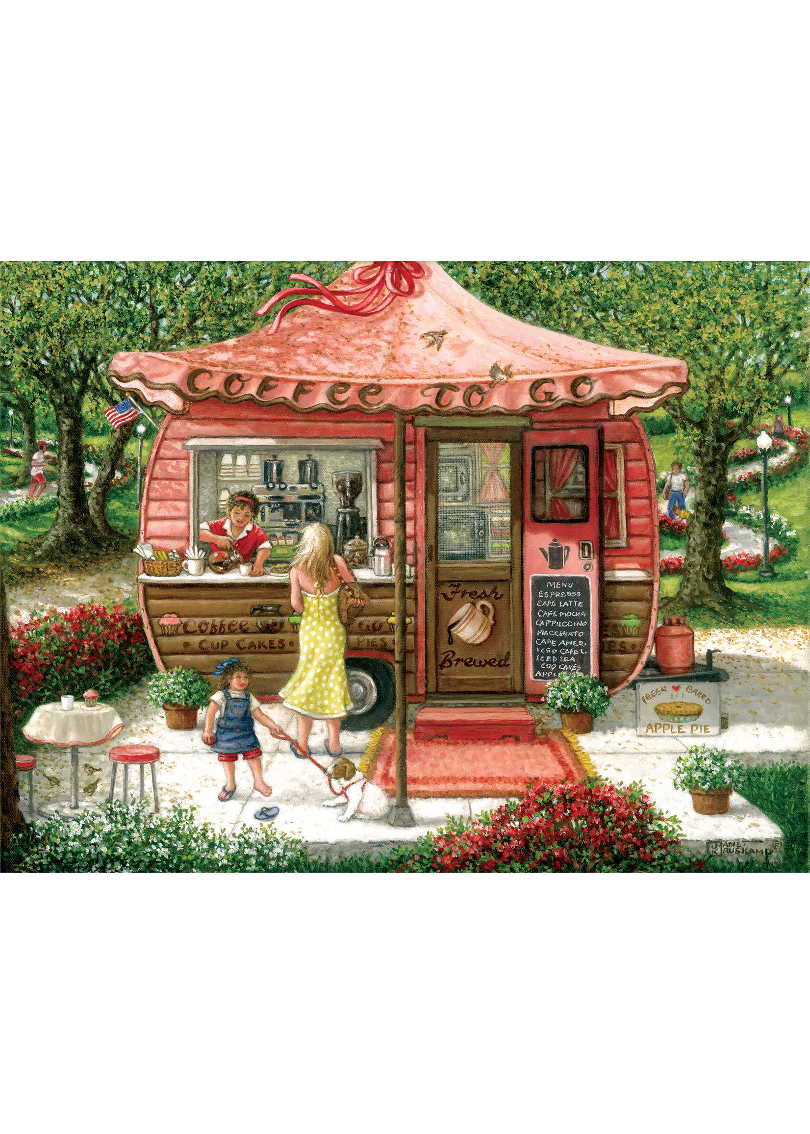 Sunsout The Coffee Shop Puzzle 500 Pieces
