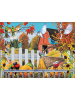 Gathering for Fall Puzzle 300 Large Pieces