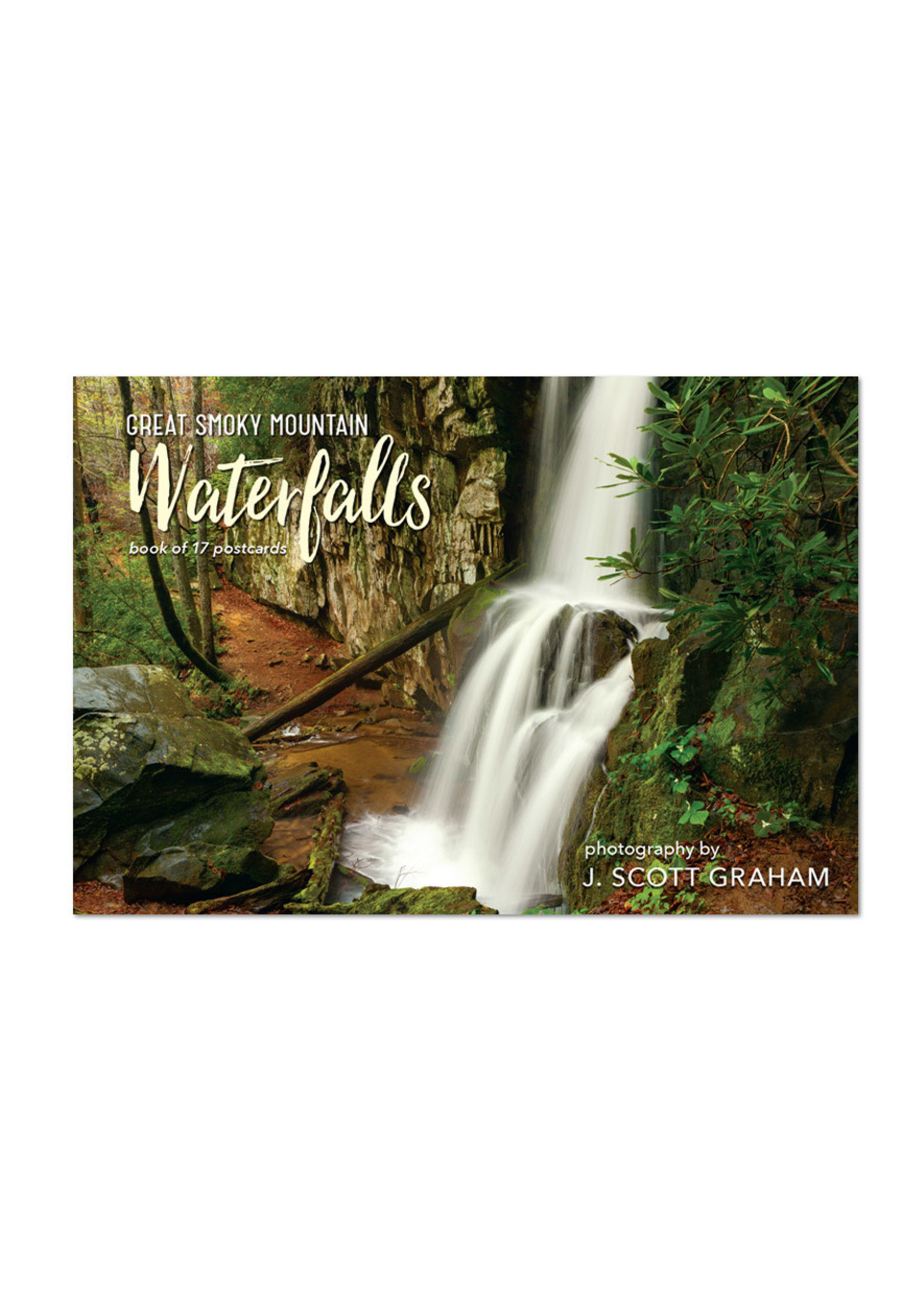 J.Scott Graham Great Smoky Mountain Waterfalls - Book of 17 Postcards