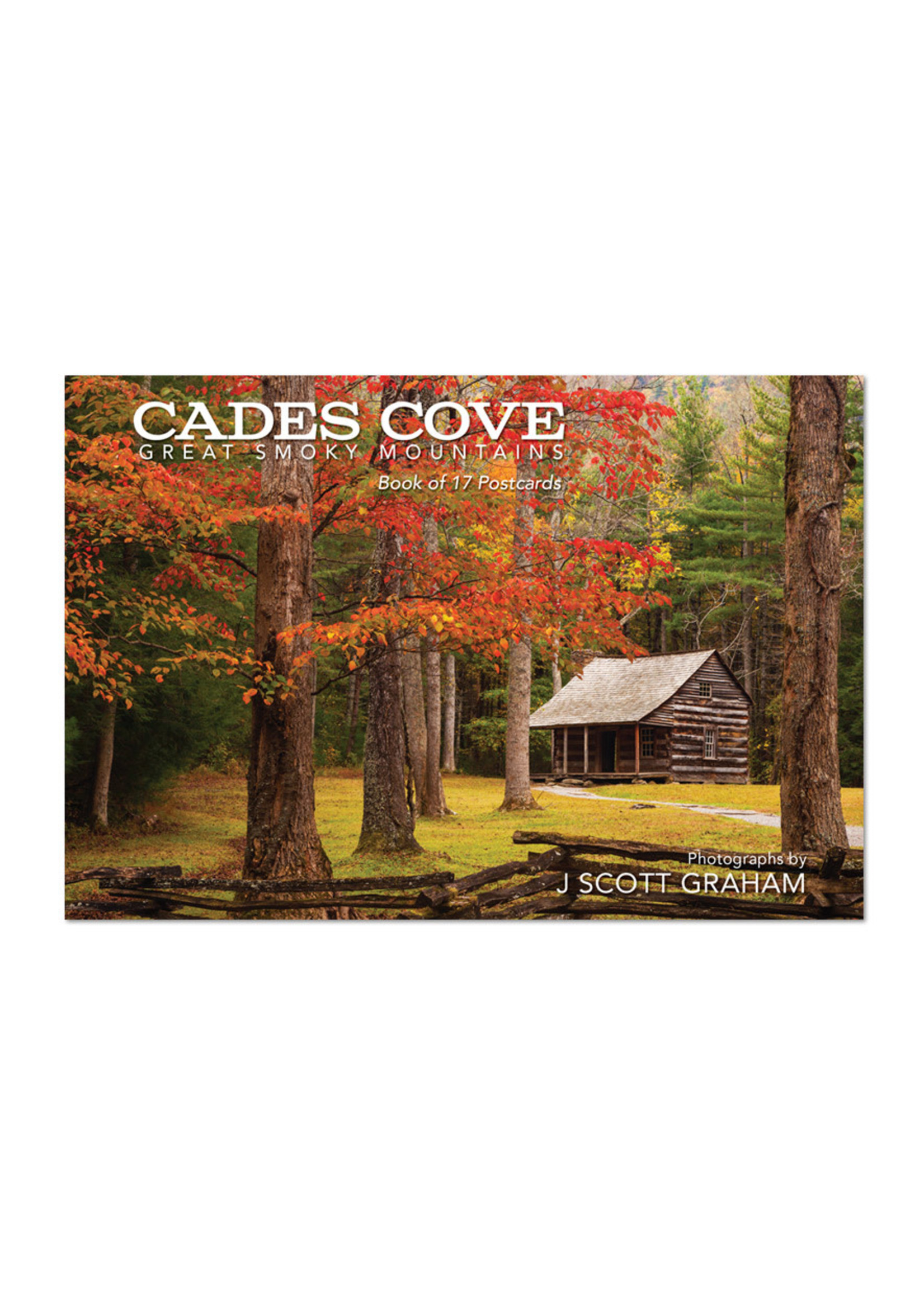 J.Scott Graham Postcard Book - Cades Cove, Great Smoky Mountains