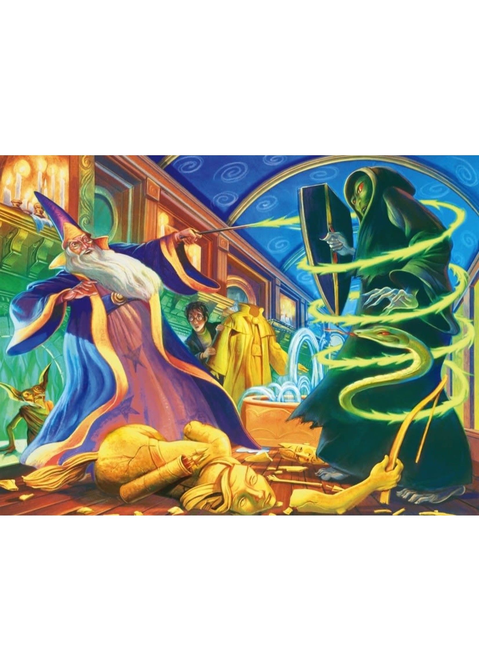 New York Puzzle Co. Dueling Wizards - Harry Potter 750