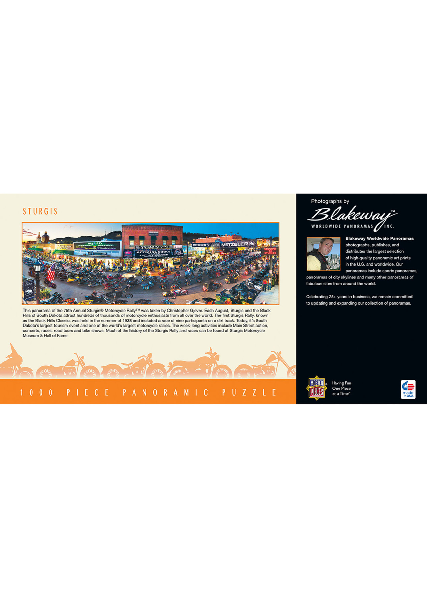 Sturgis, SD Panoramic 1000pc