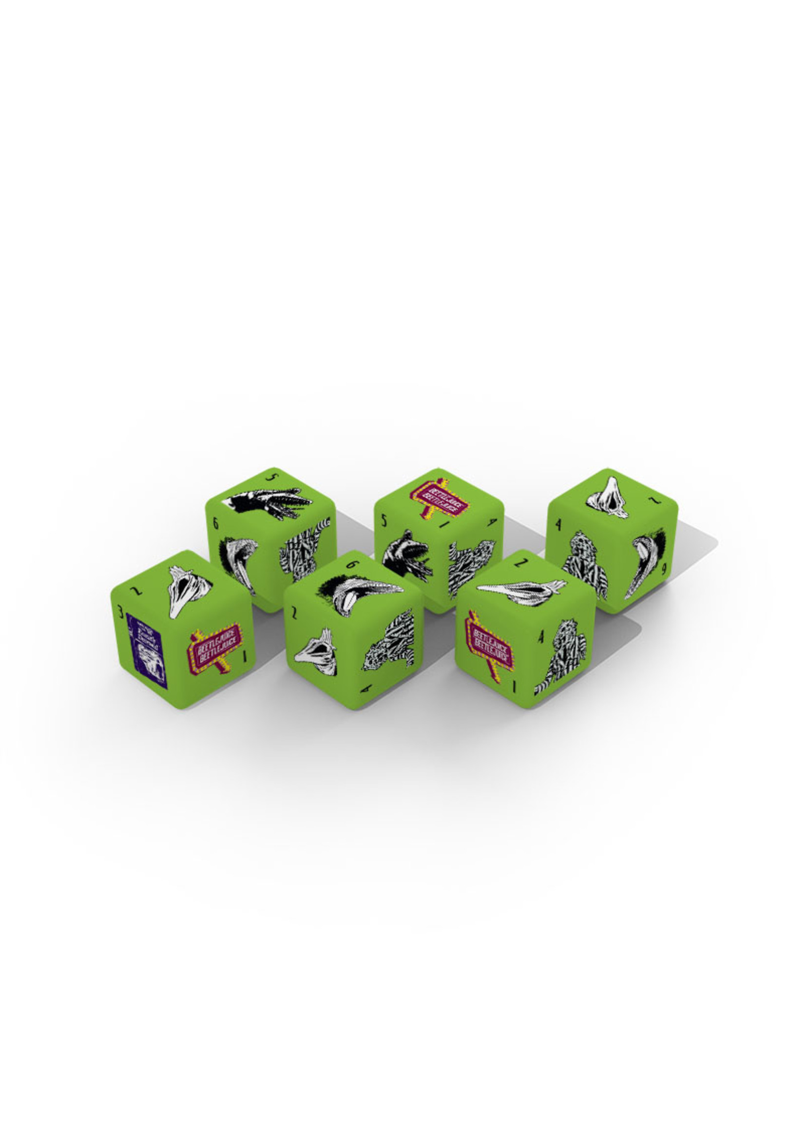 Usaopoly Beetlejuice Dice Set