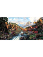 Sunsout Autumn Run Puzzle 500 Pieces