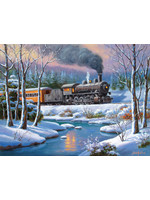 Sunsout Winter Forest Express Puzzle 1000 Pieces