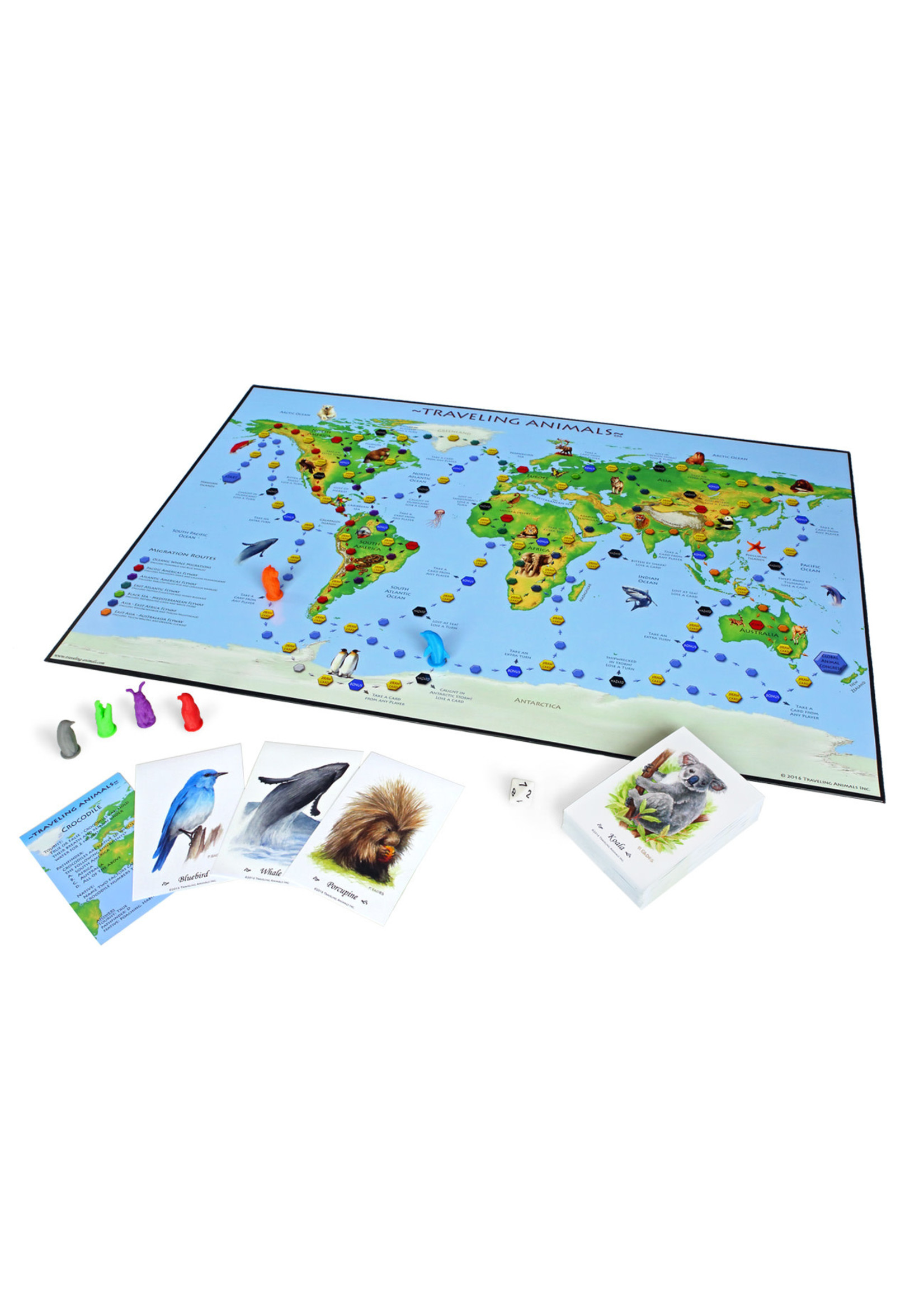 Traveling Animals Board Game