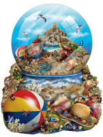 Sunsout Sand Castle Special Shaped Puzzle 1000pc