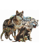Sunsout Wolf Pack Special Shaped Puzzle 1000 Pieces