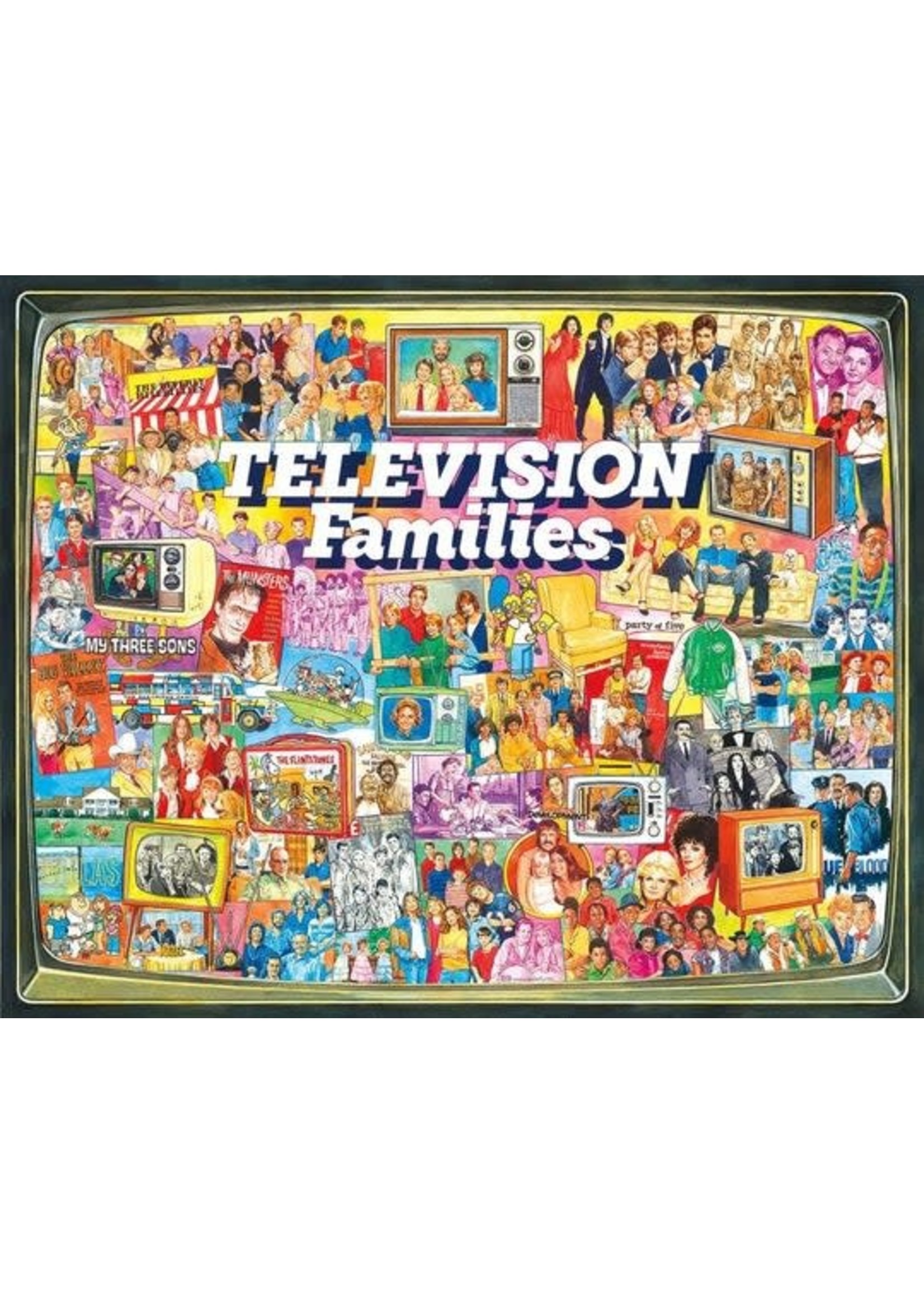 White Mountain Television Families 1000pc