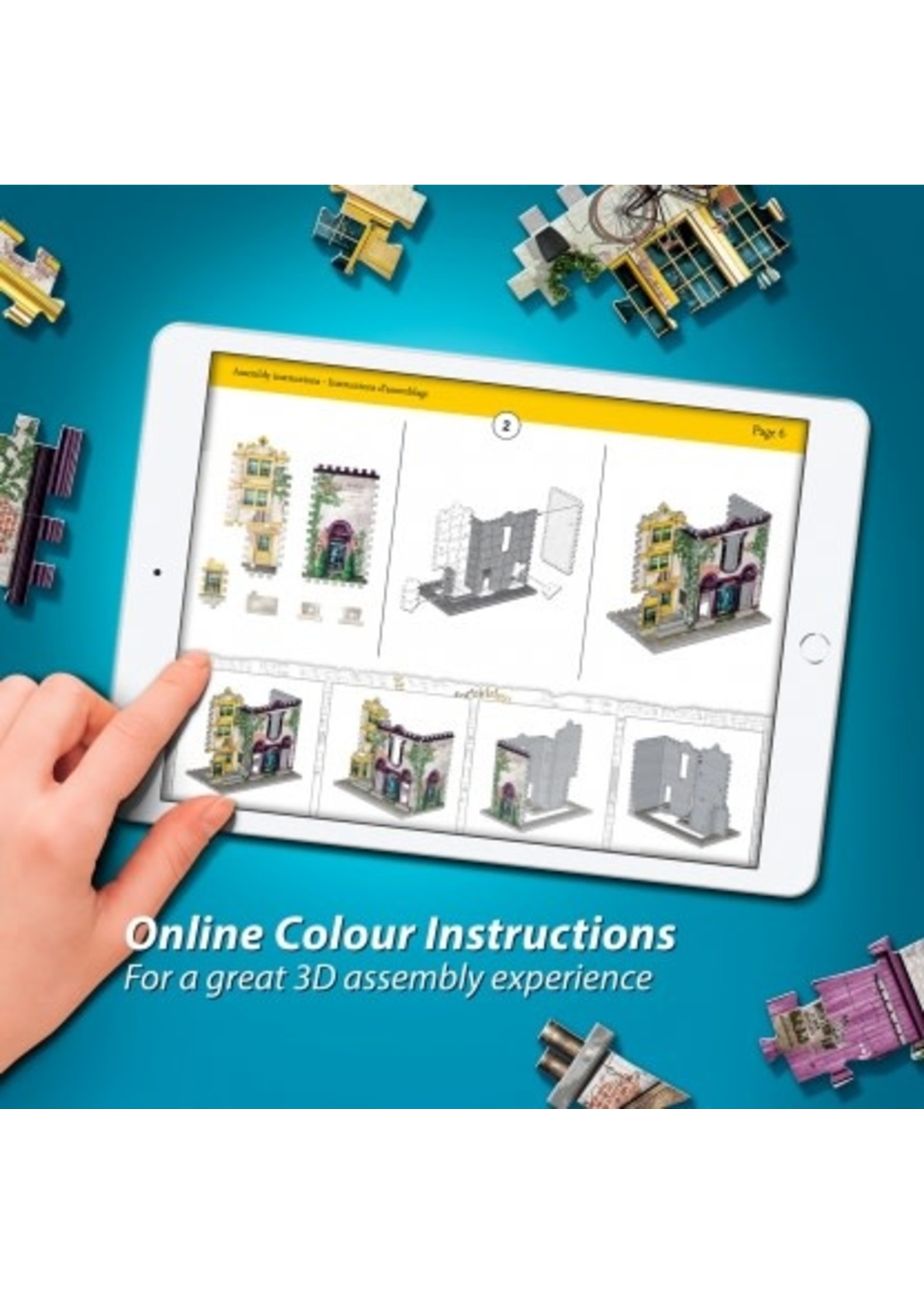 Wrebbit 3D Madam Malkin's & Florean Fortes 290 pieces