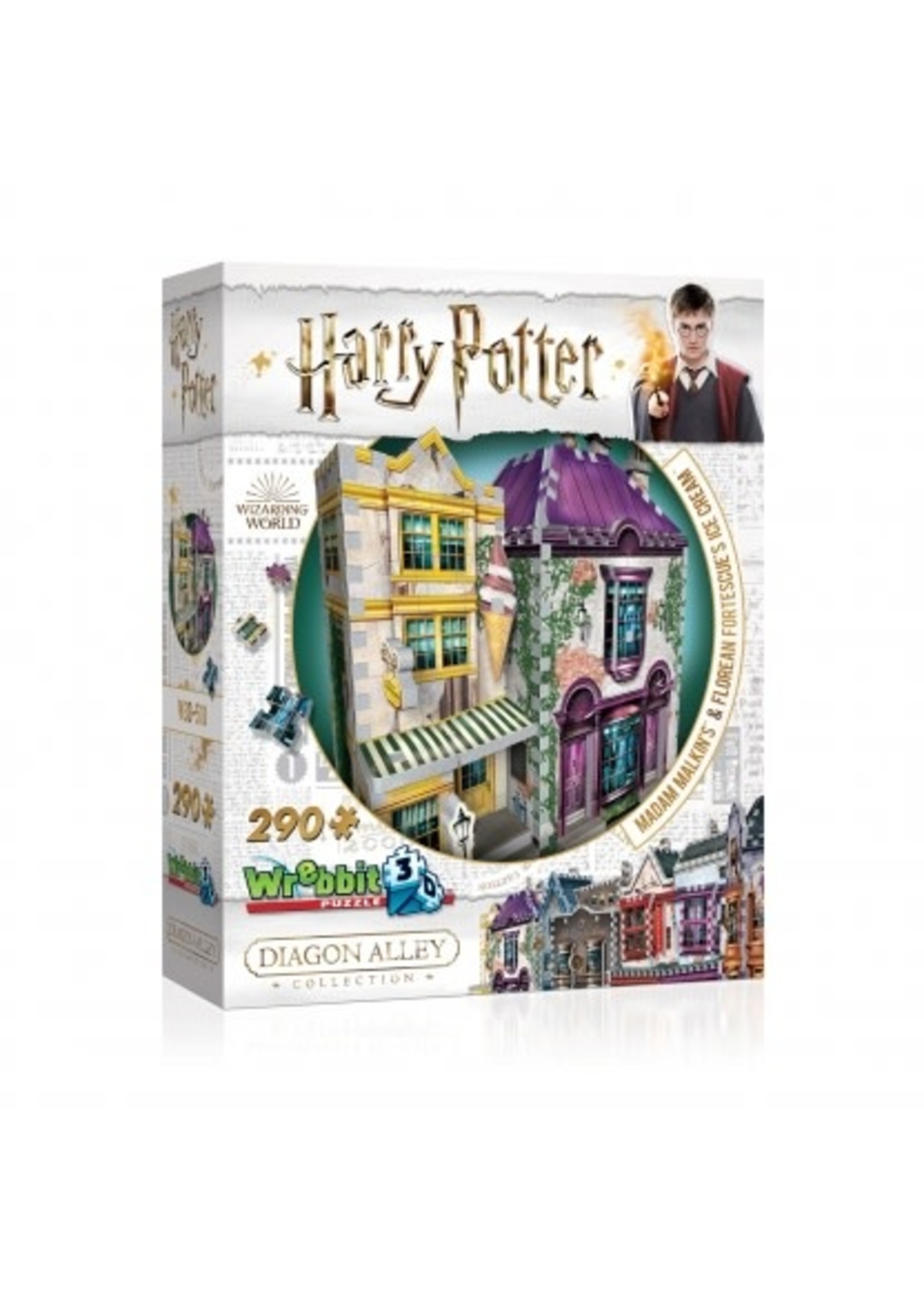Wrebbit 3D Madam Malkin's & Florean Fortes 290 pieces