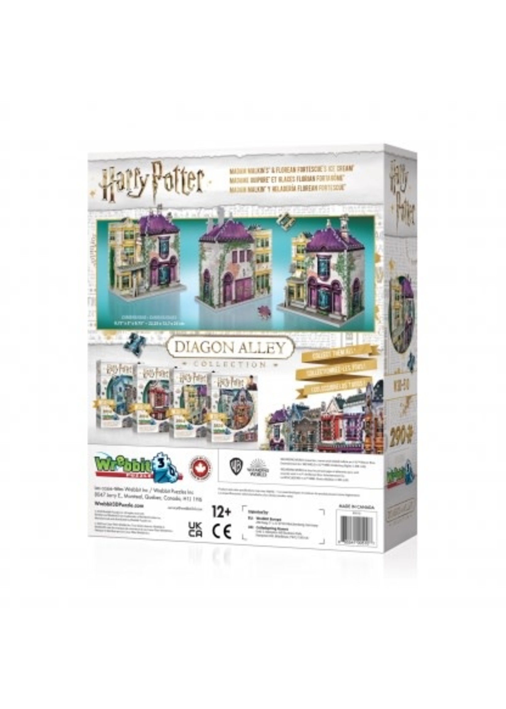 Wrebbit 3D Madam Malkin's & Florean Fortes 290 pieces