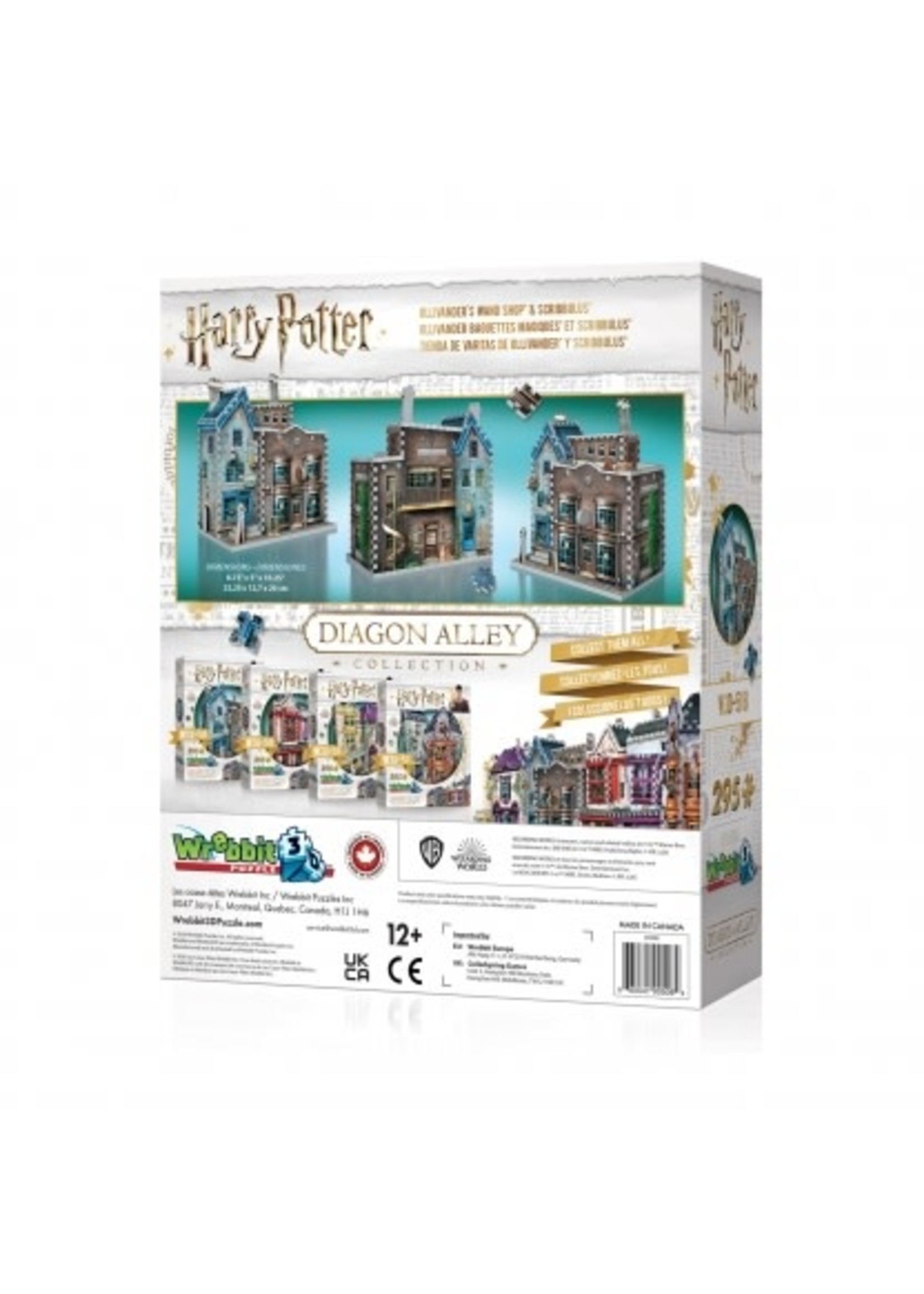Wrebbit Ollivander's Wand Shop & Scribbulus 295pc