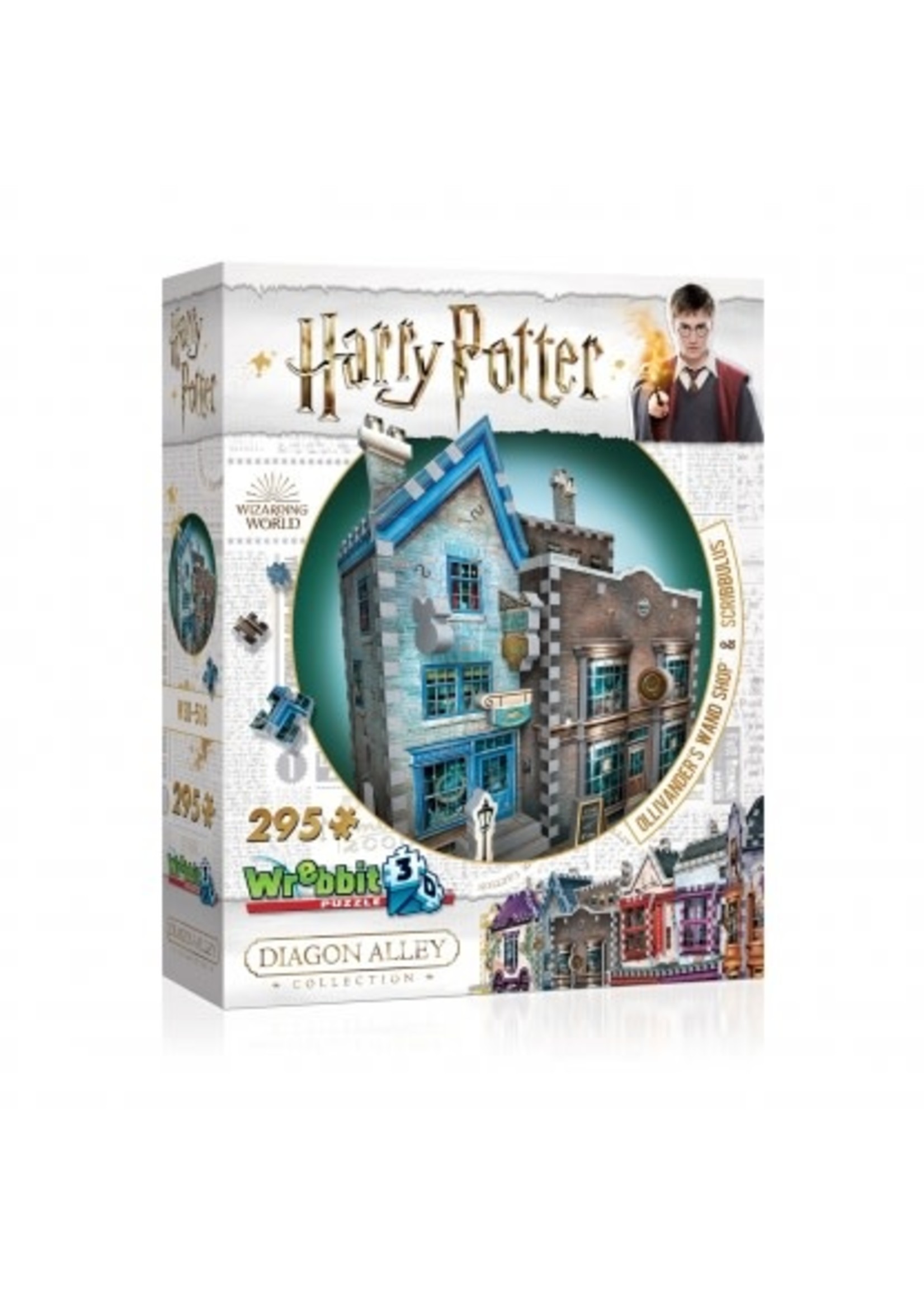 Wrebbit Ollivander's Wand Shop & Scribbulus 295pc