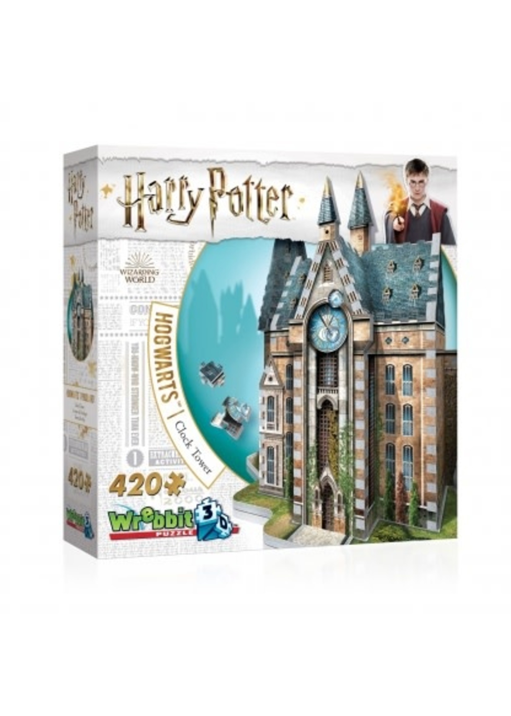 Wrebbit 3D Harry Potter - Hogwarts™ Clock Tower 420 piece
