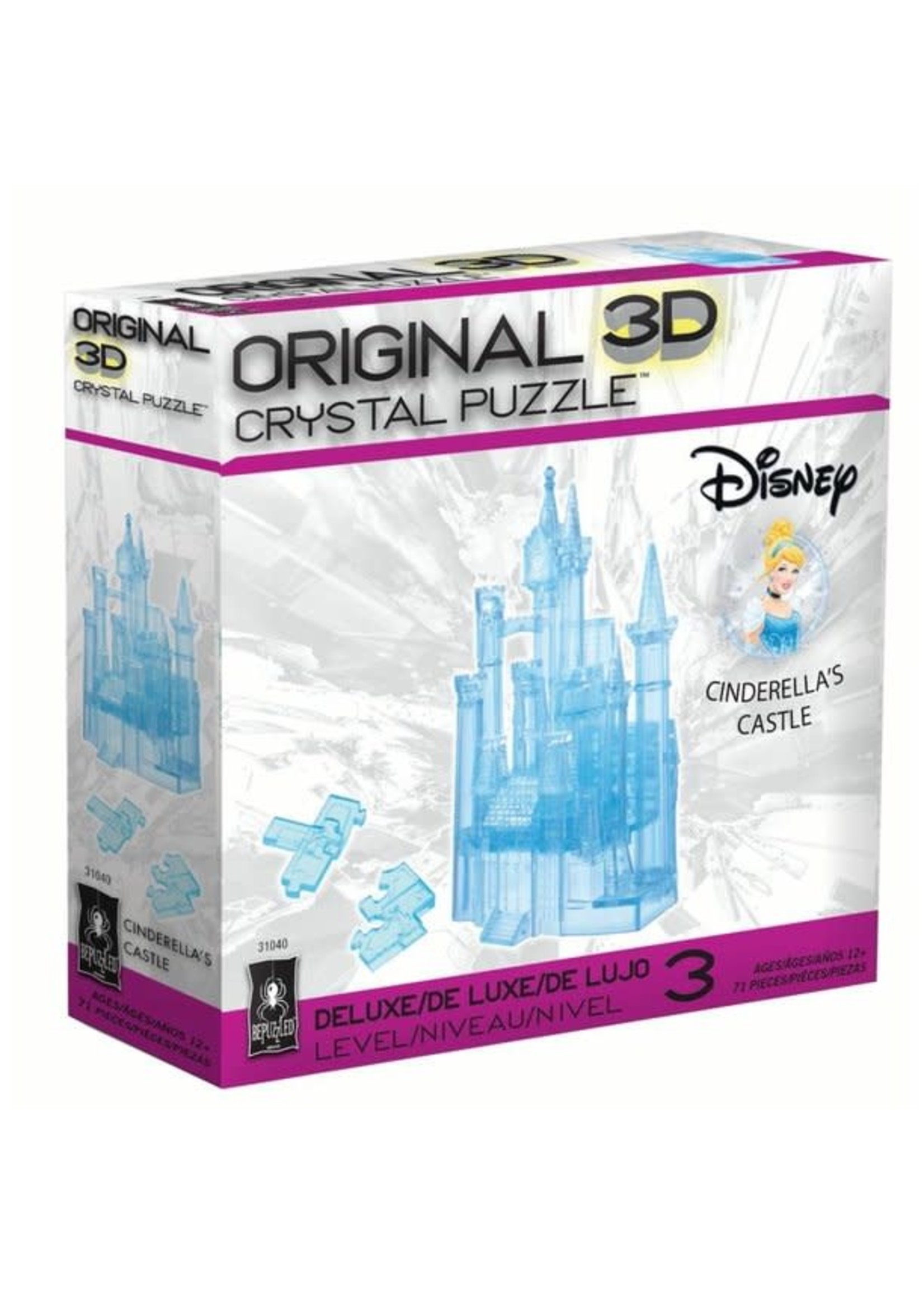 3D Crystal Dx Cinderella Castle