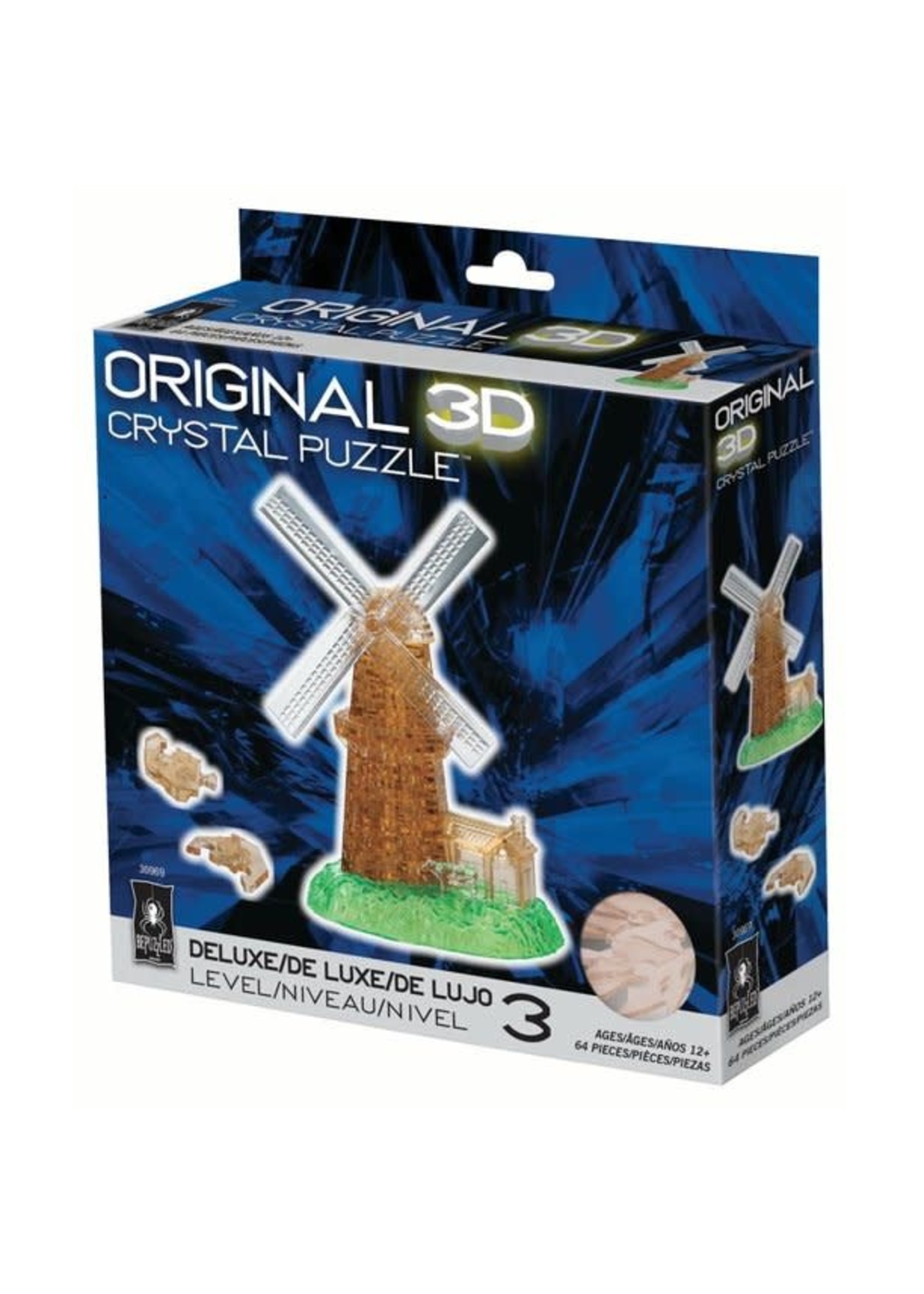 3D Crystal Dx Windmill