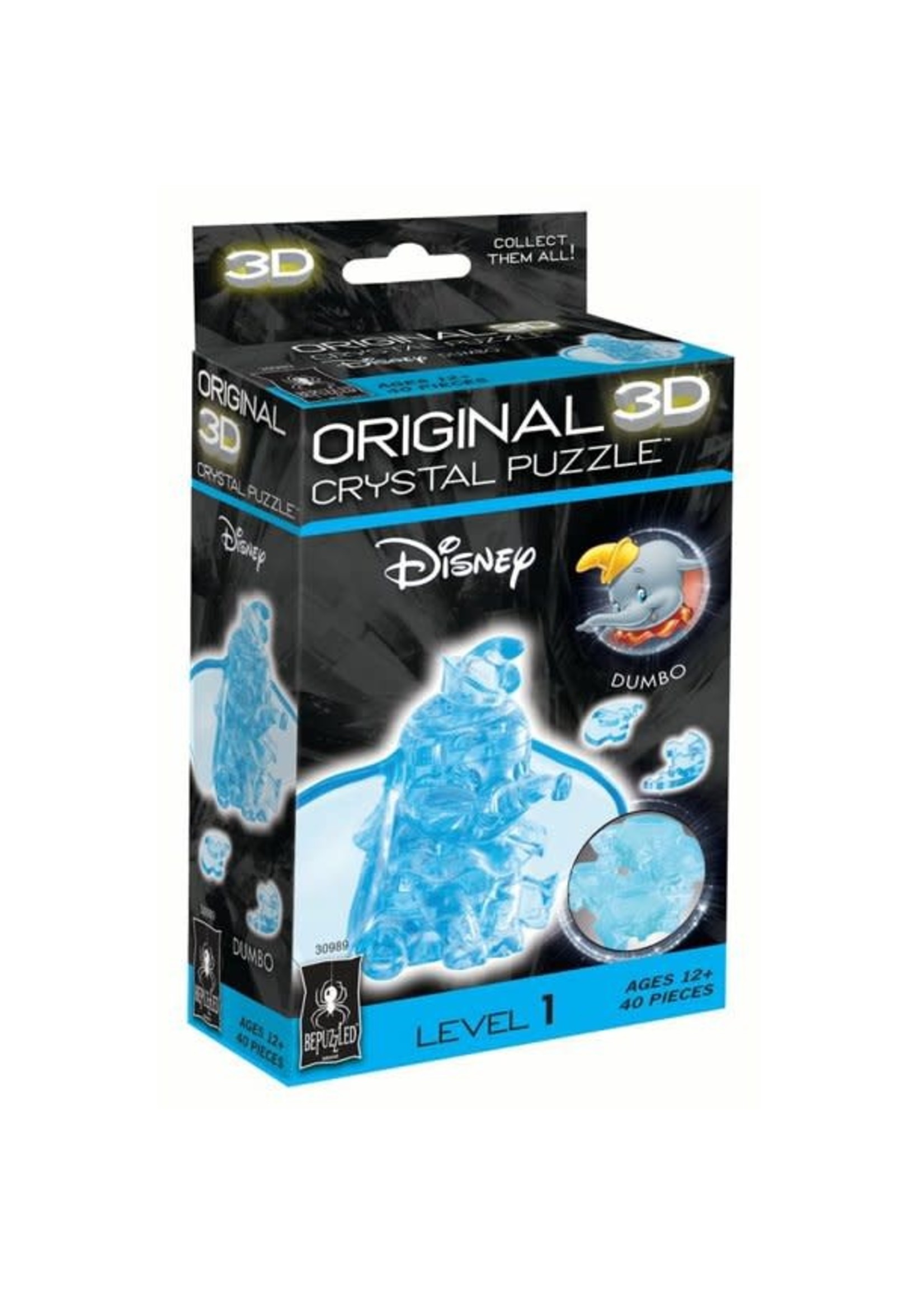 3D Crystal Dumbo