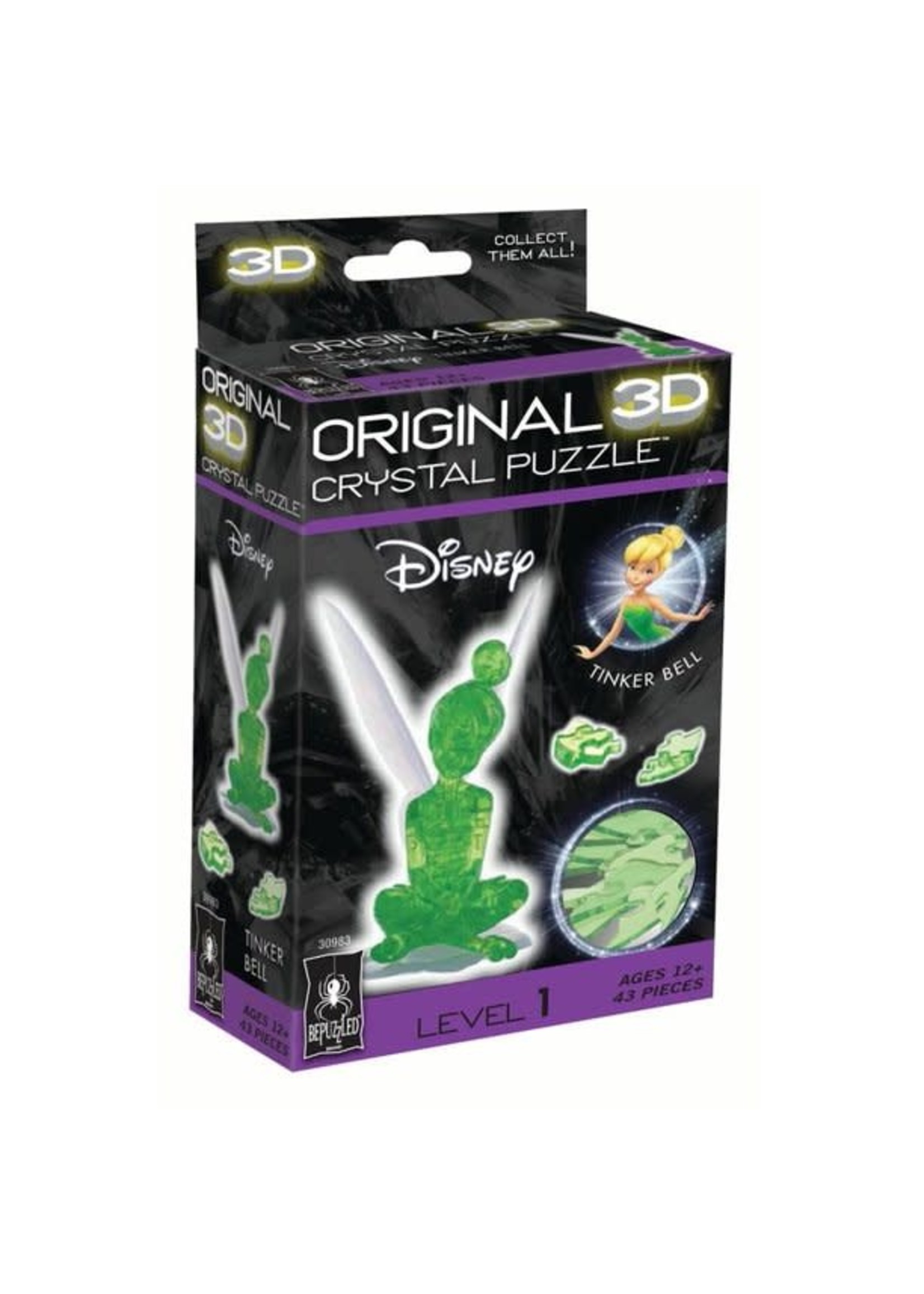 3D Crystal Green Tinkerbell