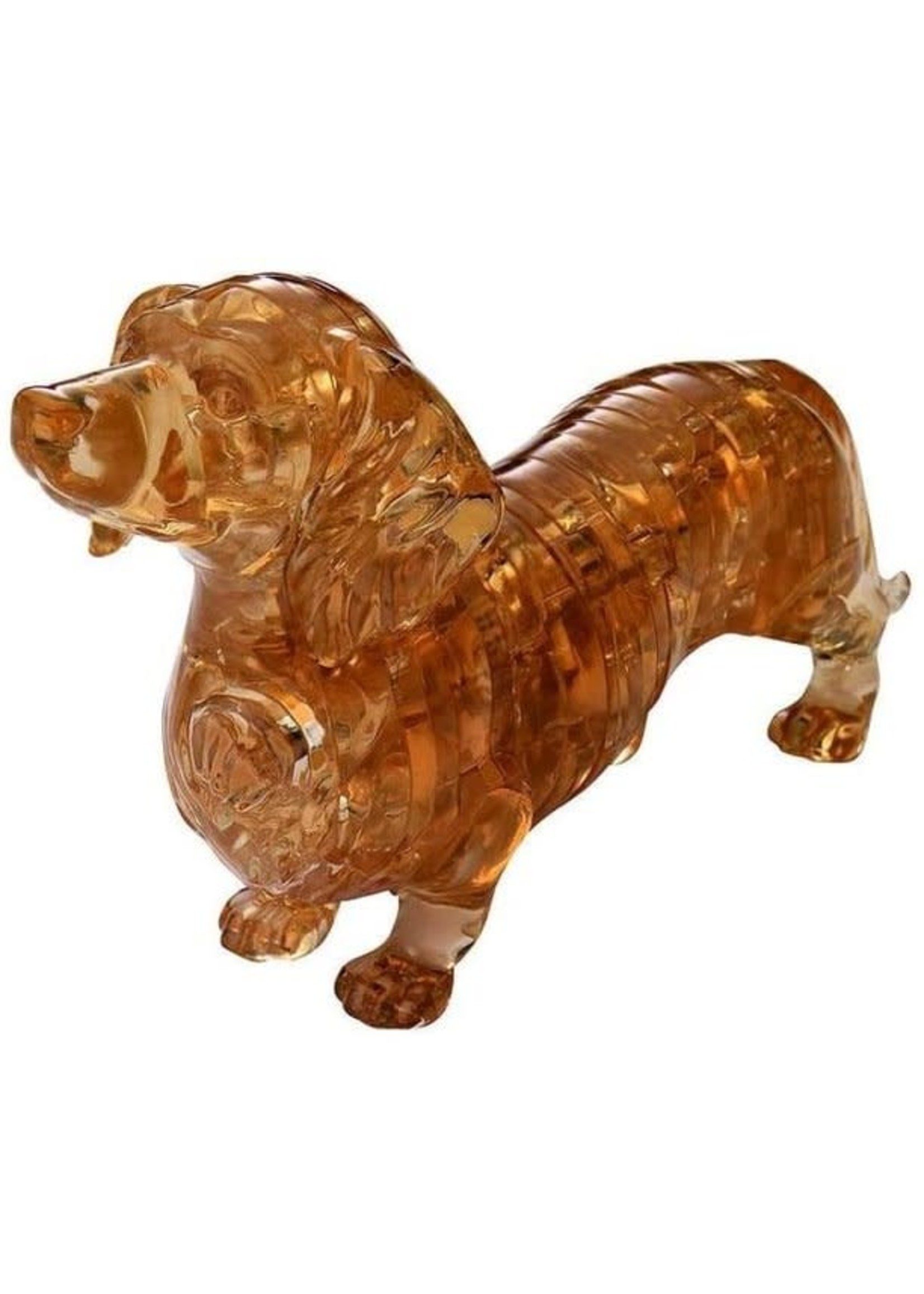 3D Crystal Dachshund