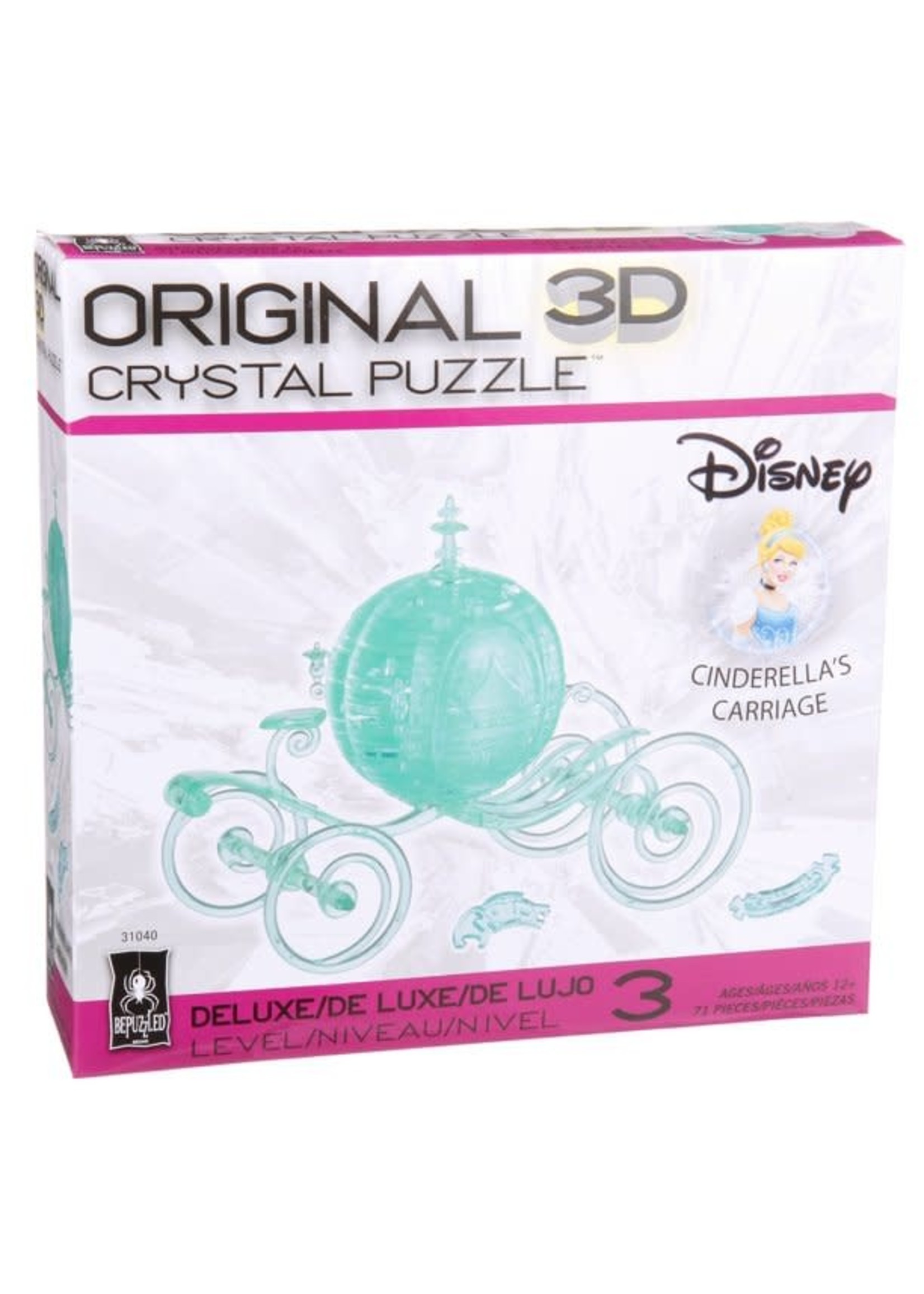 3D Crystal Dx Carriage Car grn