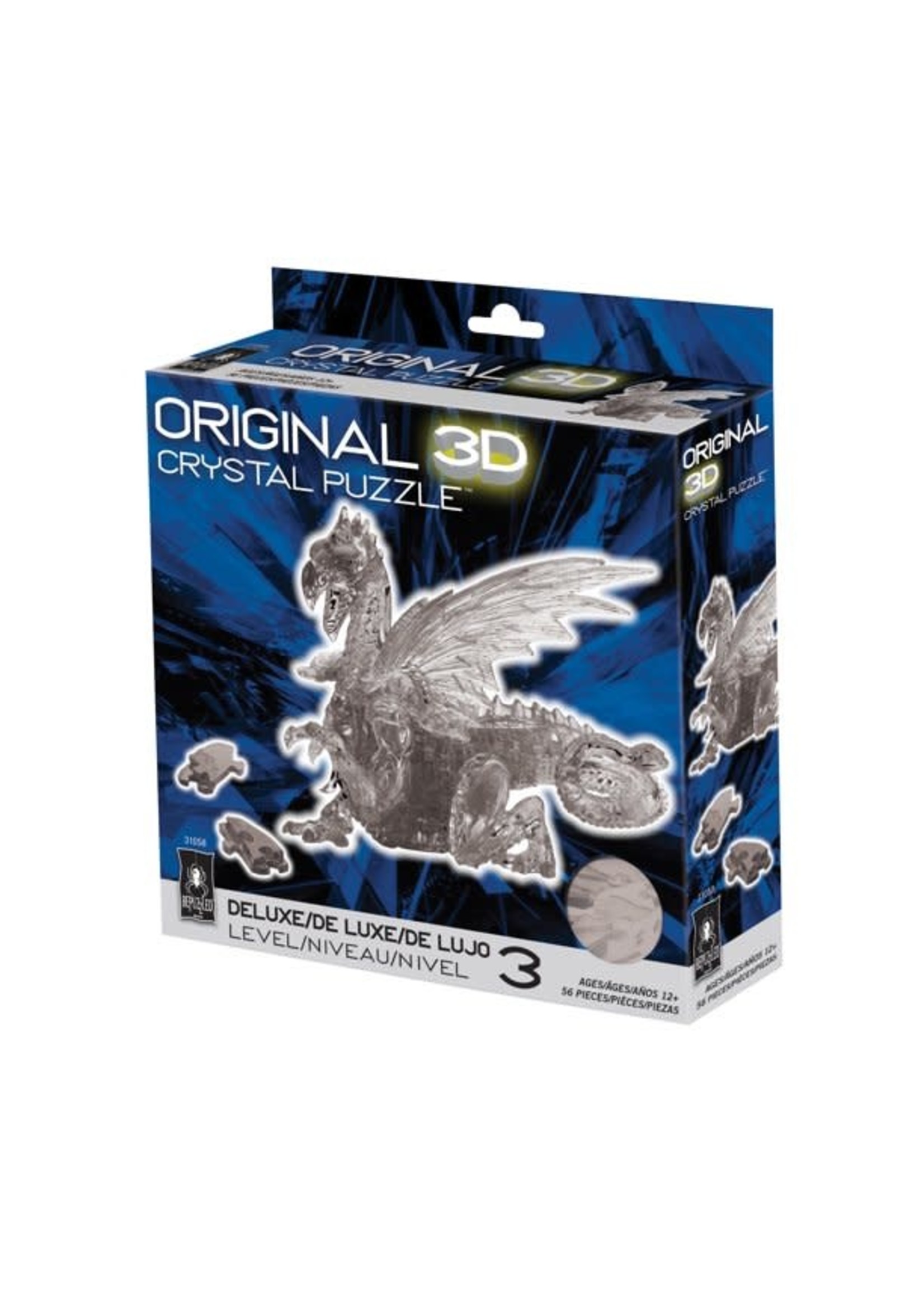 3D Crystal Dx Black Dragon