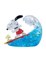 3D Crystal Snoopy Surfing