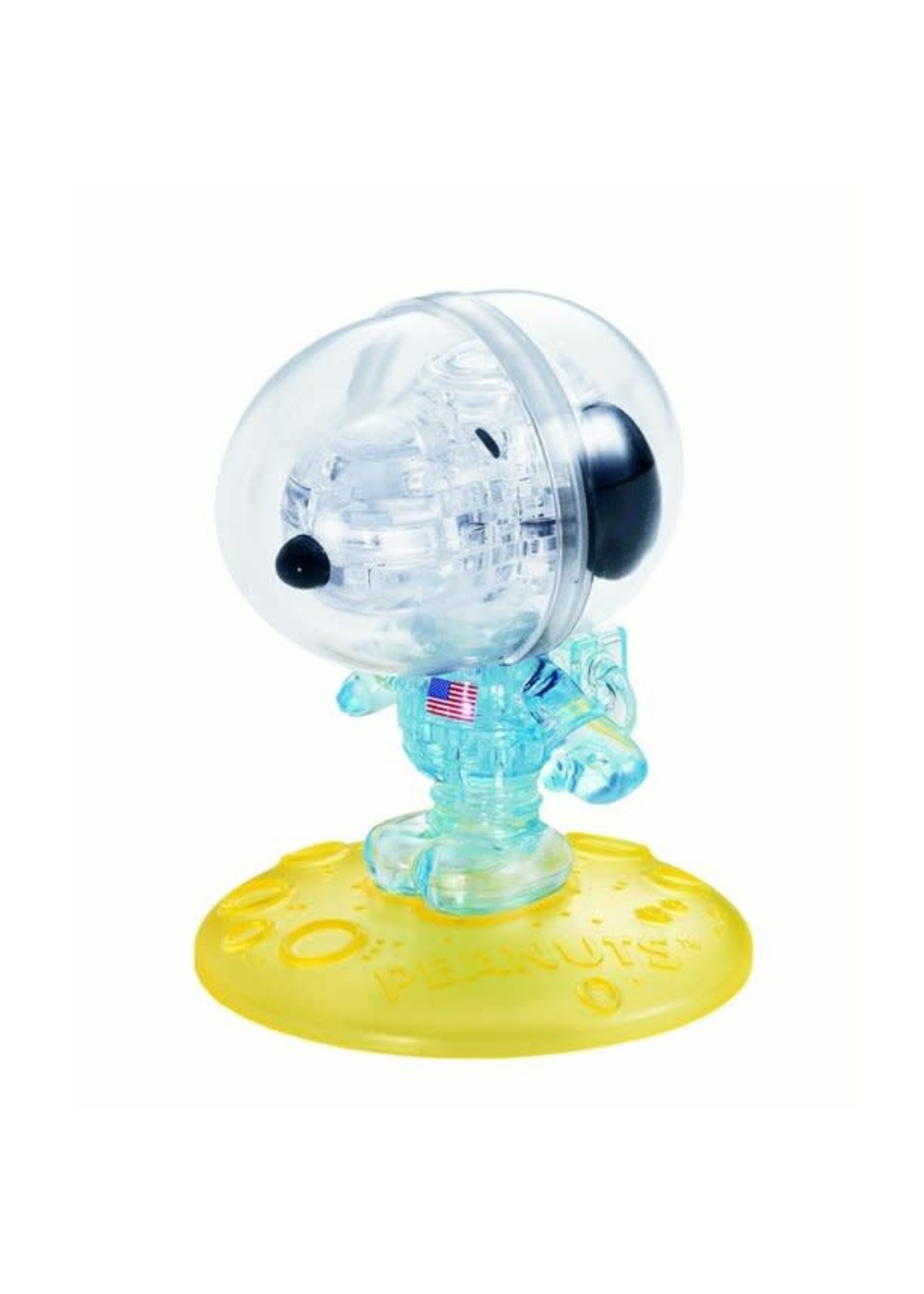 3D Crystal Snoopy Astronaut