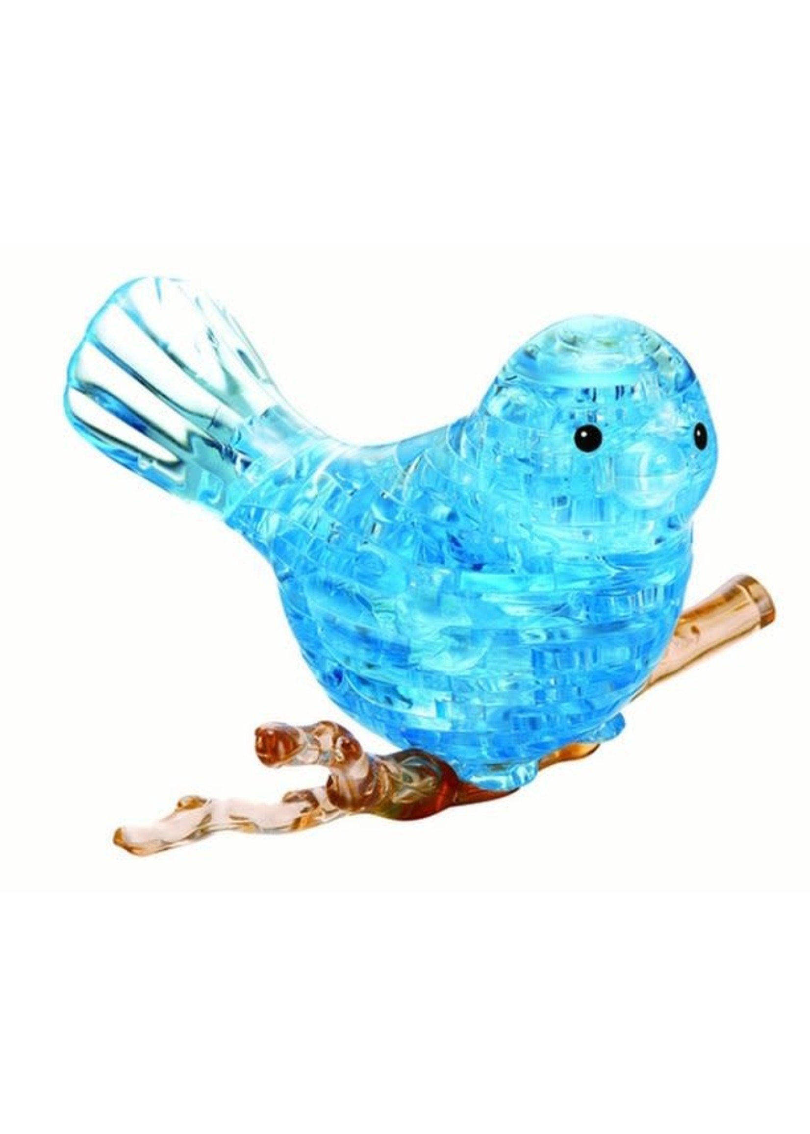 3D Crystal Blue Bird