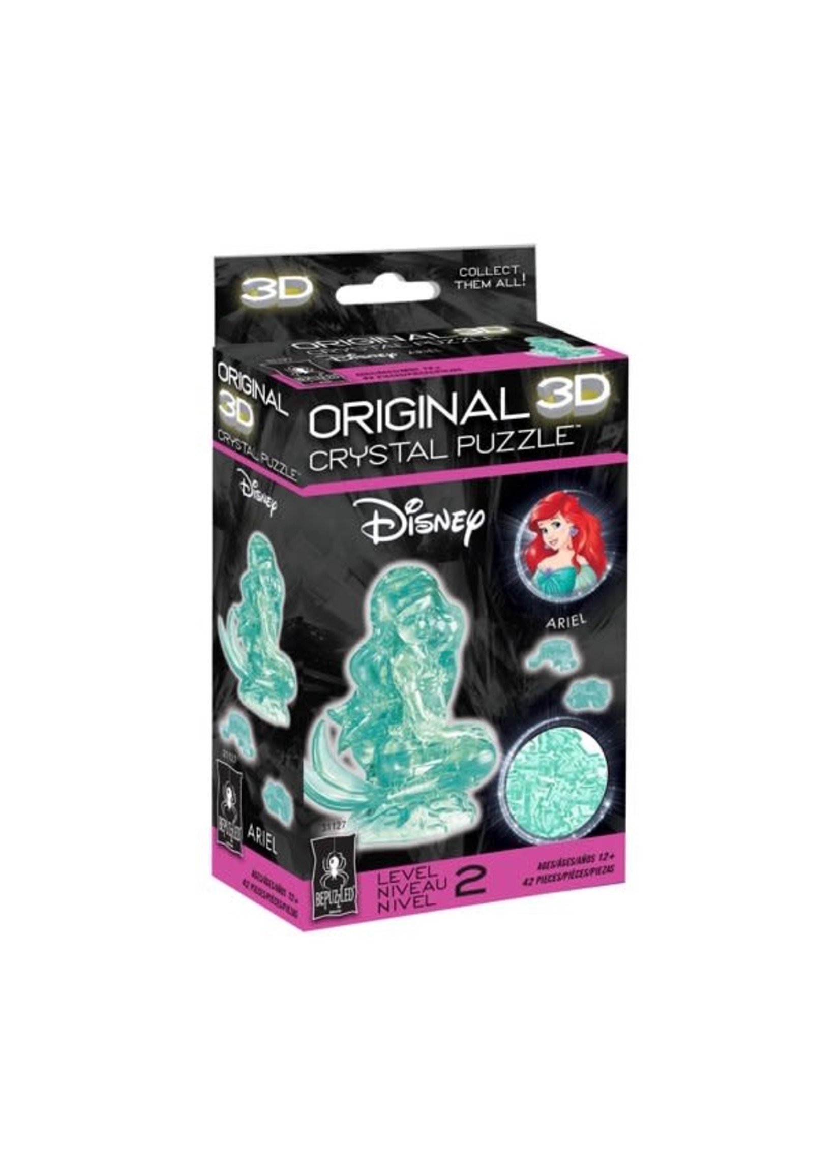 3D Crystal Green Ariel