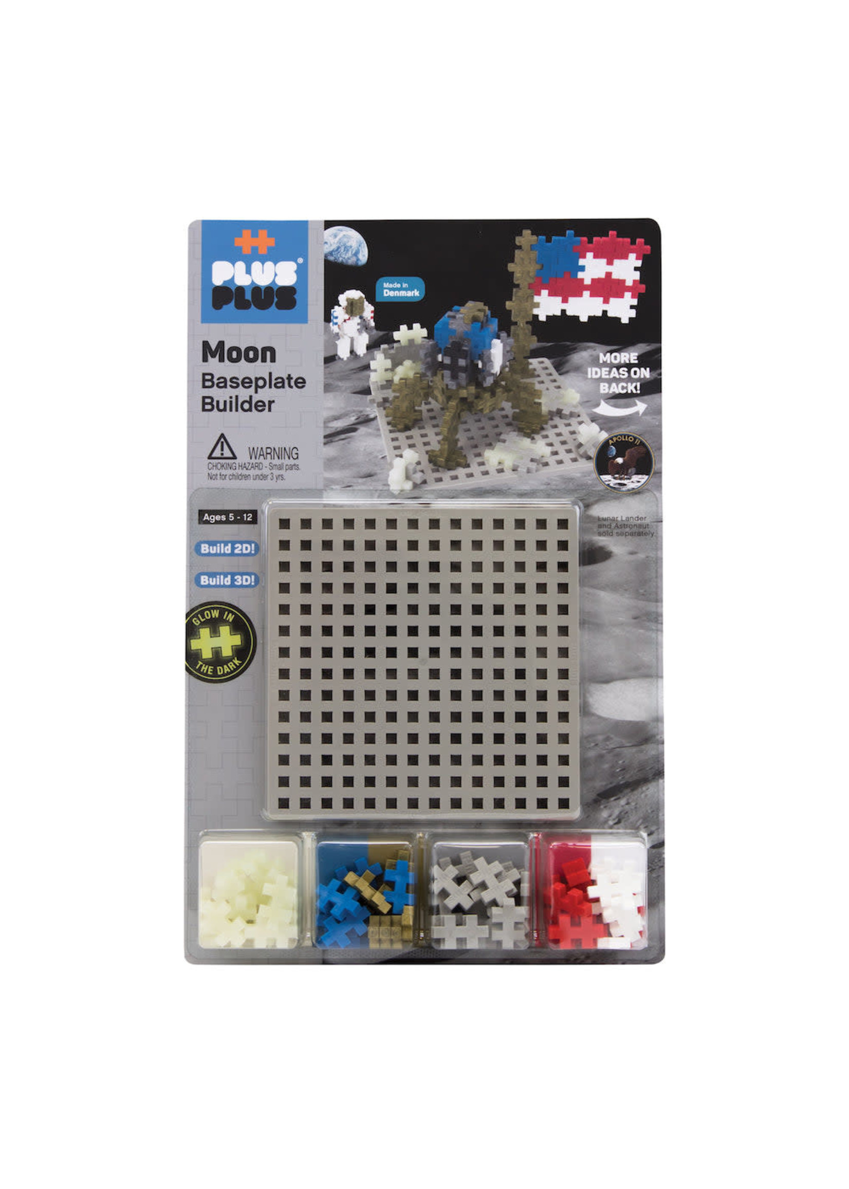 Plus Plus Baseplate Builder Moon - Plus Plus