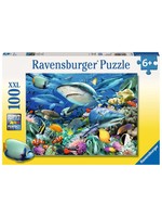 Ravensburger Shark Reef 100 large piece puzzle