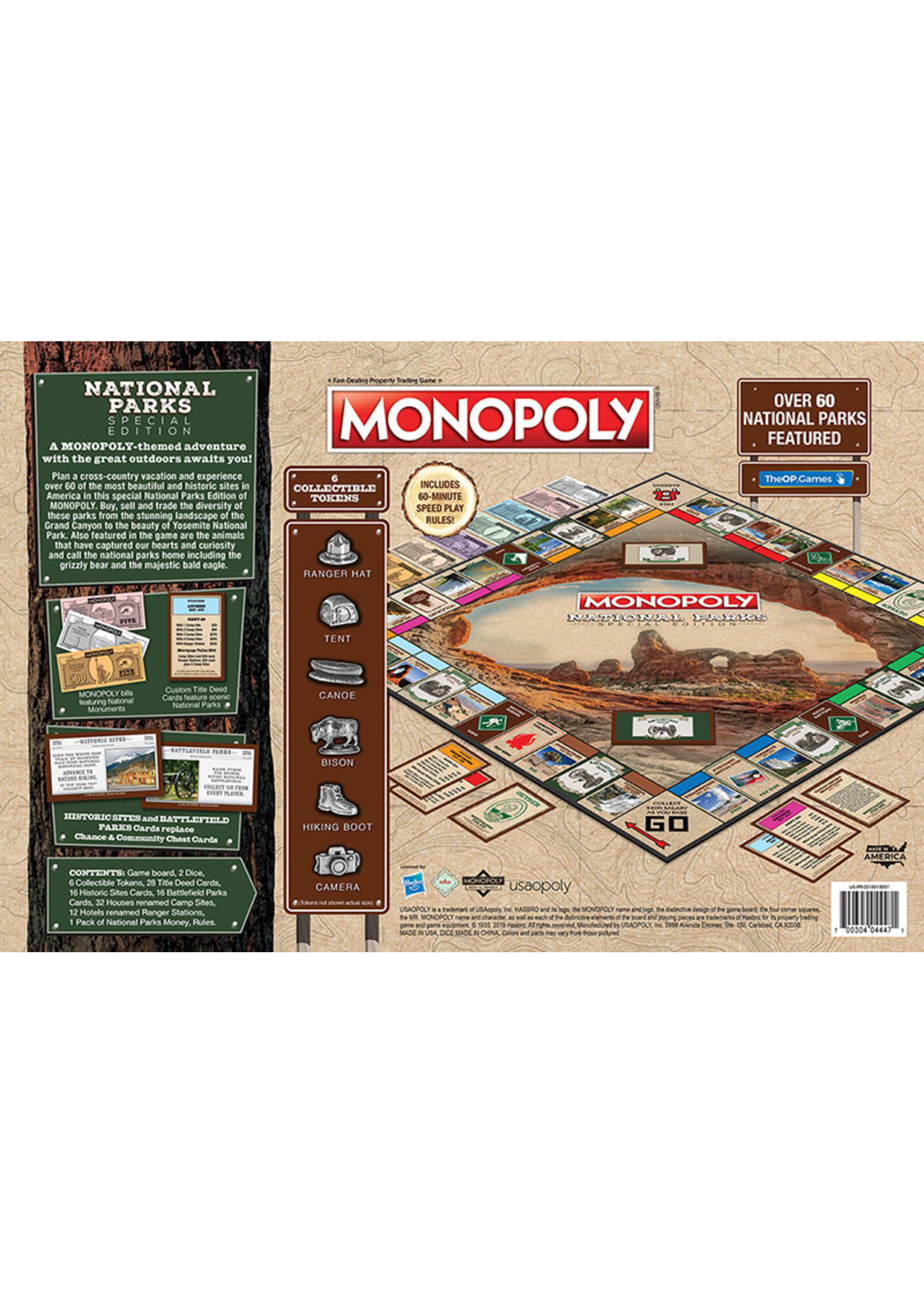 Usaopoly Monopoly: National Parks